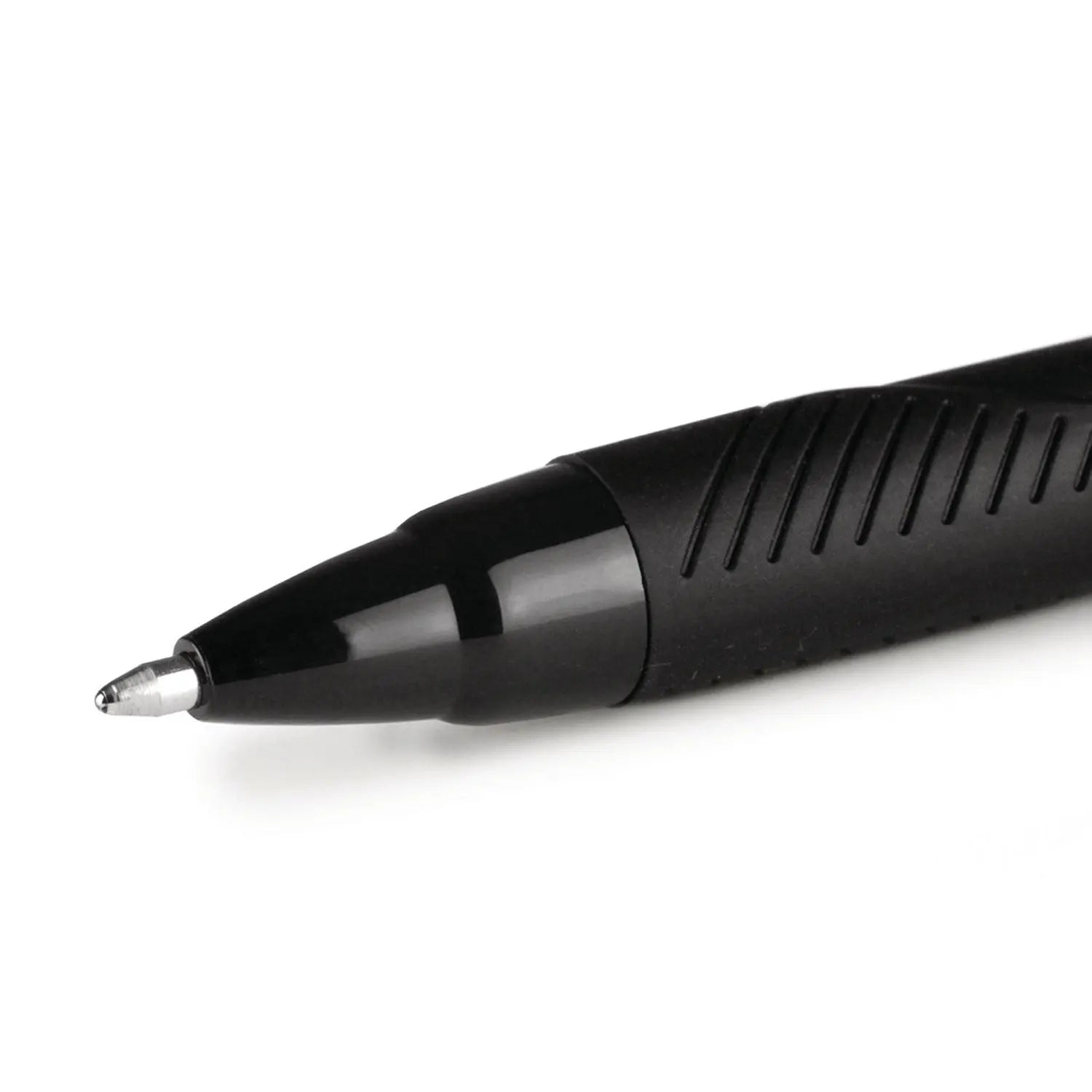 Jetstream Elements Hybrid Gel Pen, Retractable, Medium 1 mm, Black Ink, Black Barrel, Dozen uniball® Flipcost