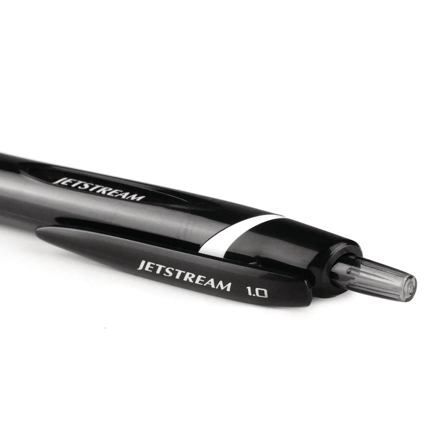 Jetstream Elements Hybrid Gel Pen, Retractable, Medium 1 mm, Black Ink, Black Barrel, Dozen uniball® Flipcost