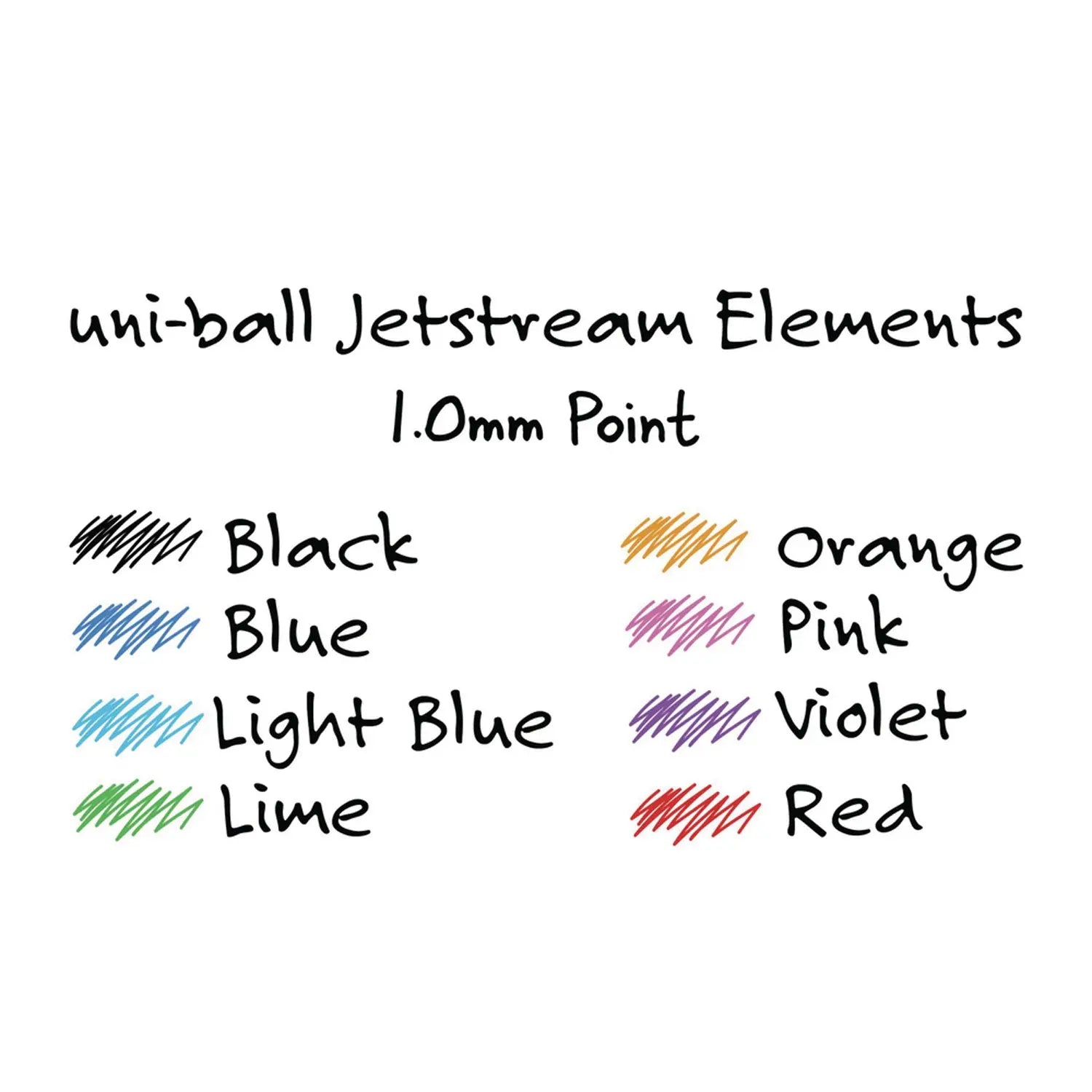 Jetstream Elements Hybrid Gel Pen, Retractable, Medium 1 mm, Black Ink, Black Barrel, Dozen uniball® Flipcost