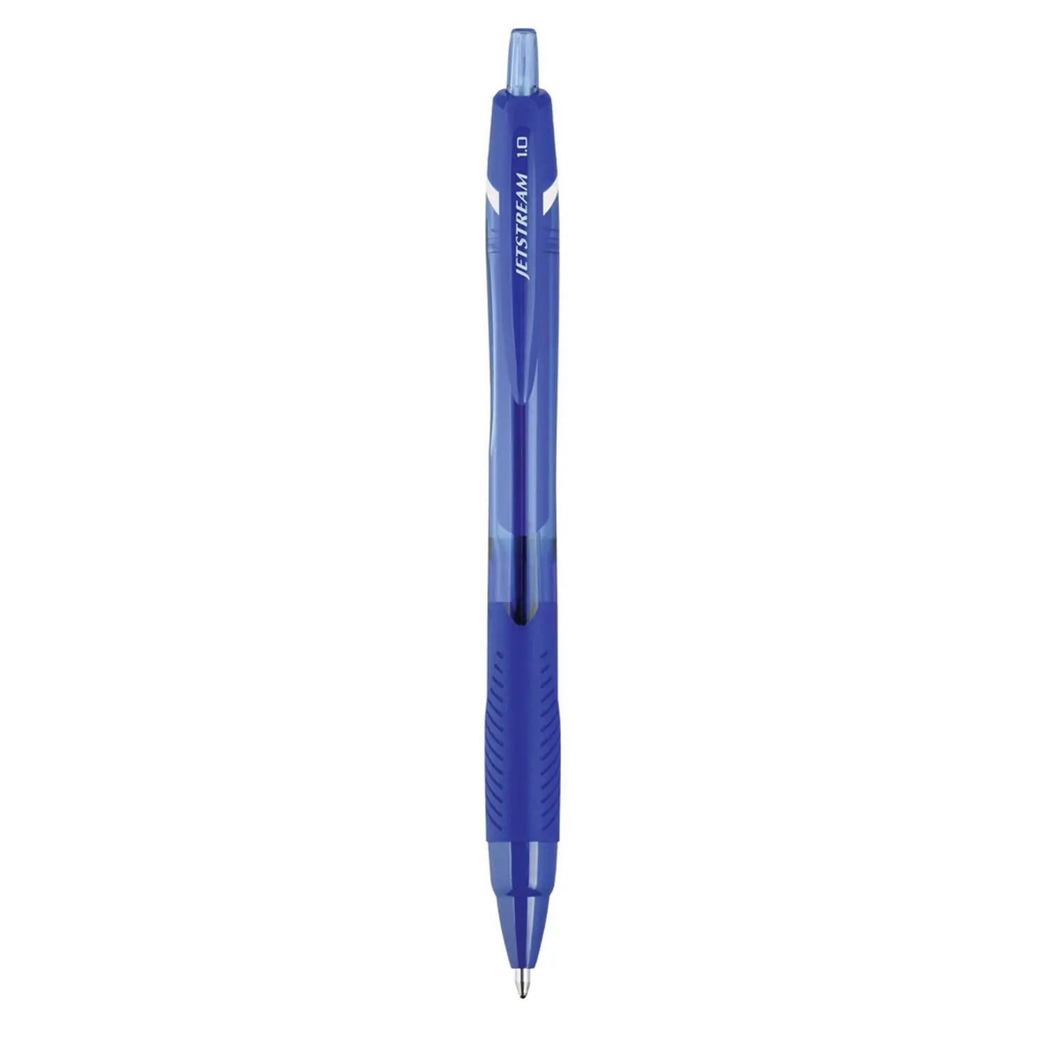 Jetstream Elements Hybrid Gel Pen, Retractable, Medium 1 mm, Blue Ink, Blue Barrel, Dozen uniball® Flipcost