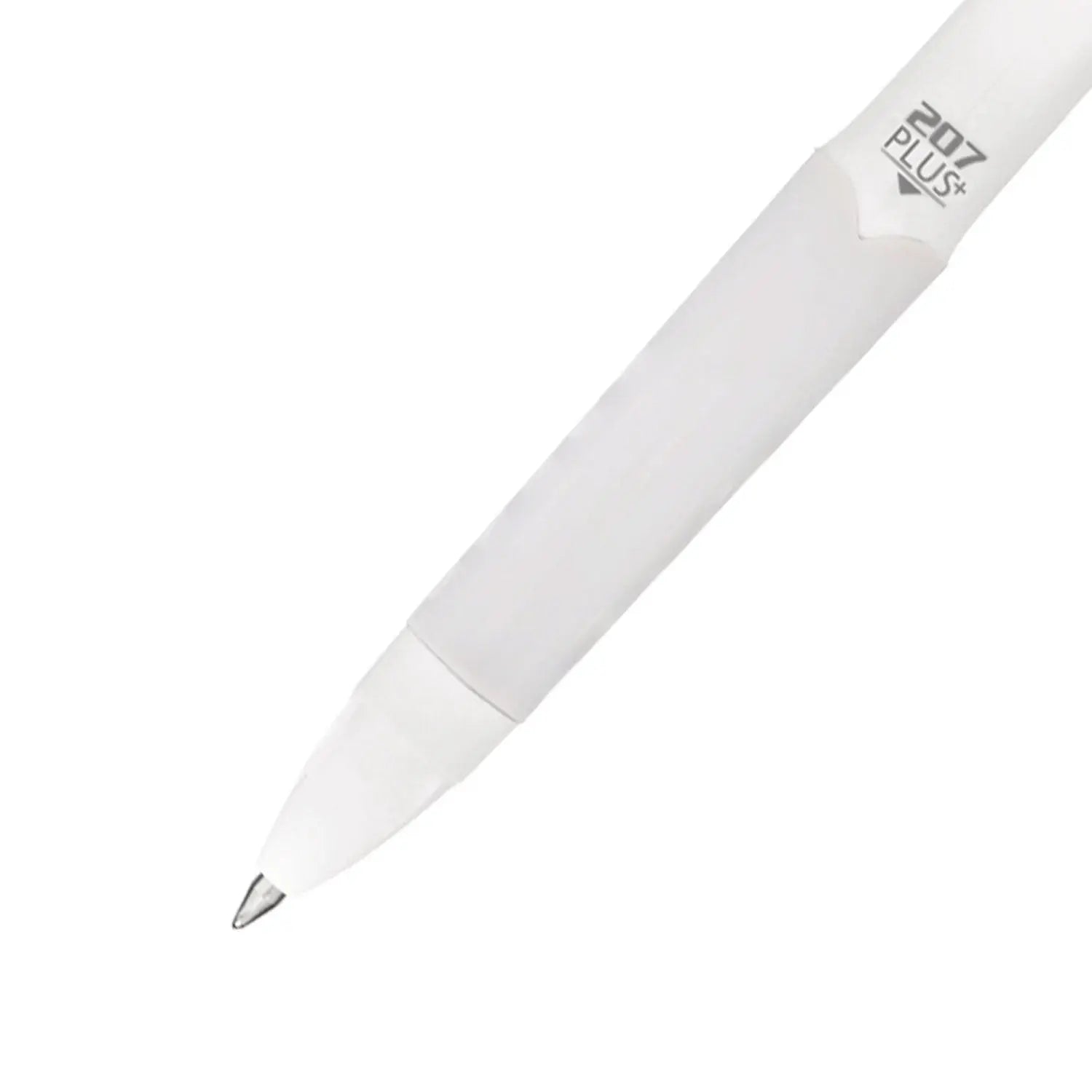 207 Plus+ Gel Pen, Retractable, Medium 0.7 mm, Black Ink, White Barrel, 4/Pack uniball® Flipcost