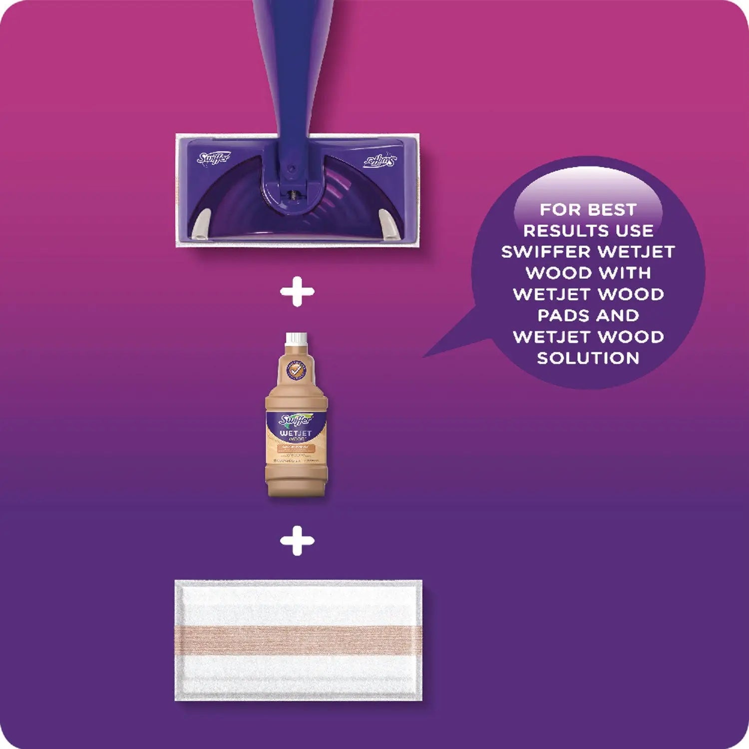 WetJet System Cleaning-Solution Refill, Lavender Scent, 1.25 L, 4/Carton Swiffer® Flipcost