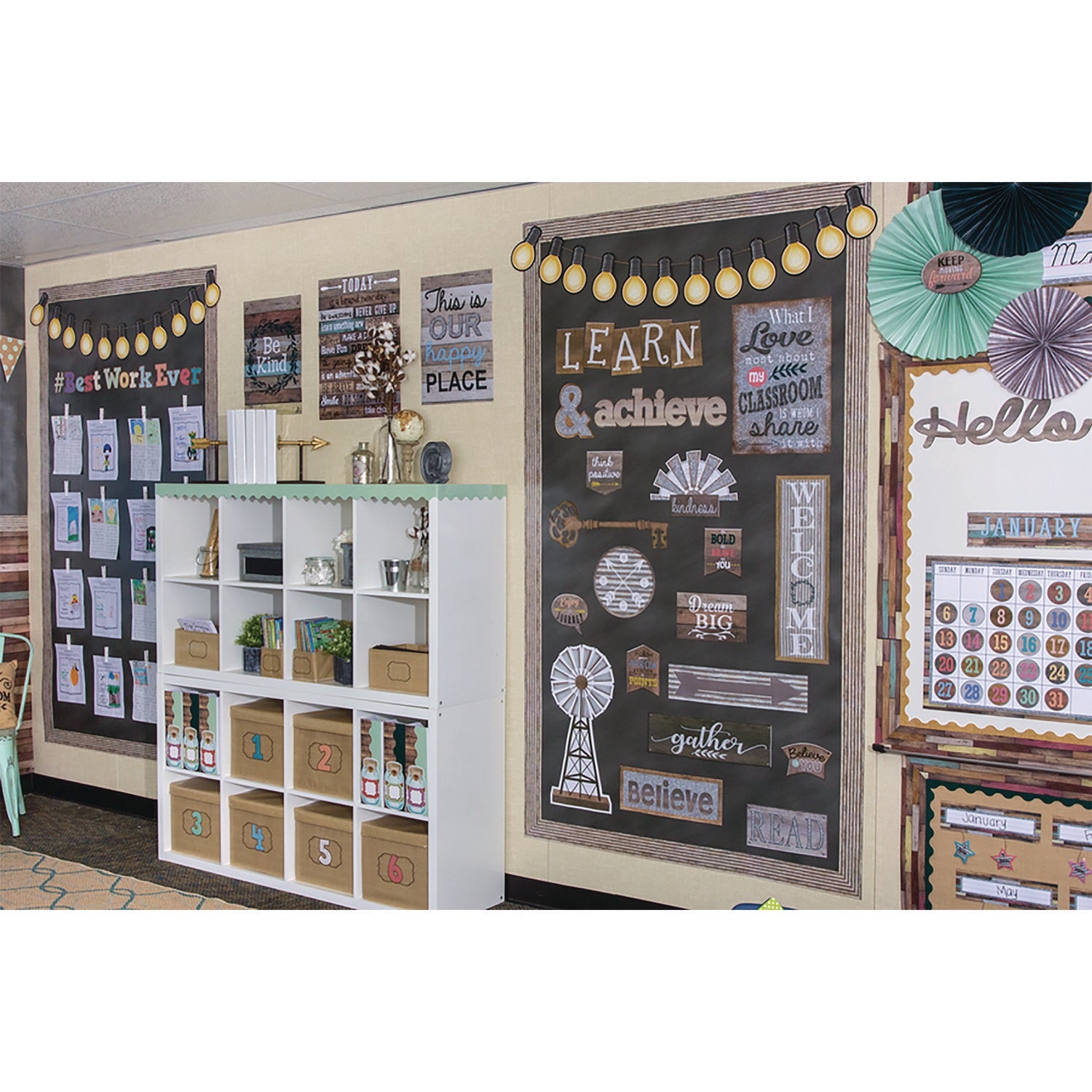 Teacher Created Resources Better Than Paper Bulletin Board Roll, 4 Ft X 12 Ft, Chalkboard