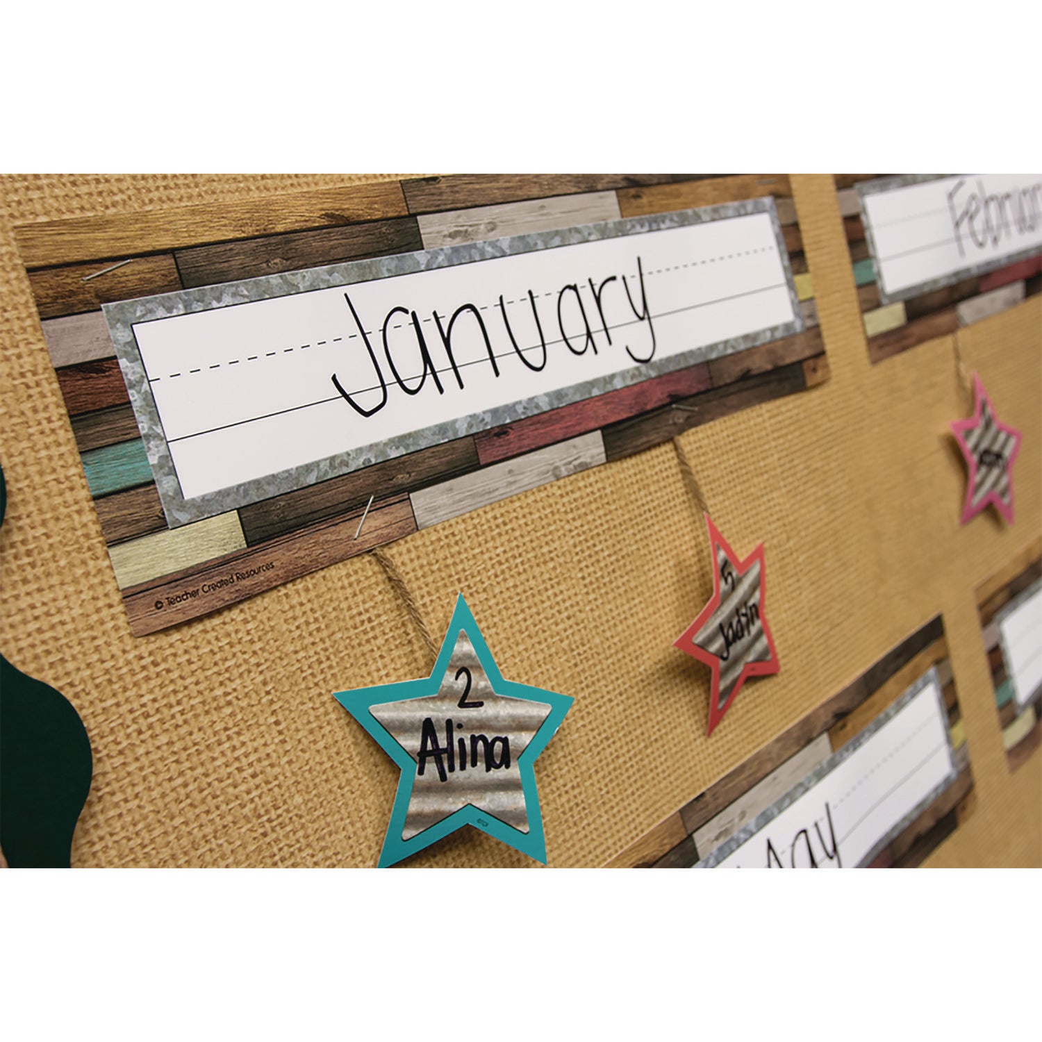 Teacher Created Resources Better Than Paper Bulletin Board Roll, 4 Ft X 12 Ft, Burlap