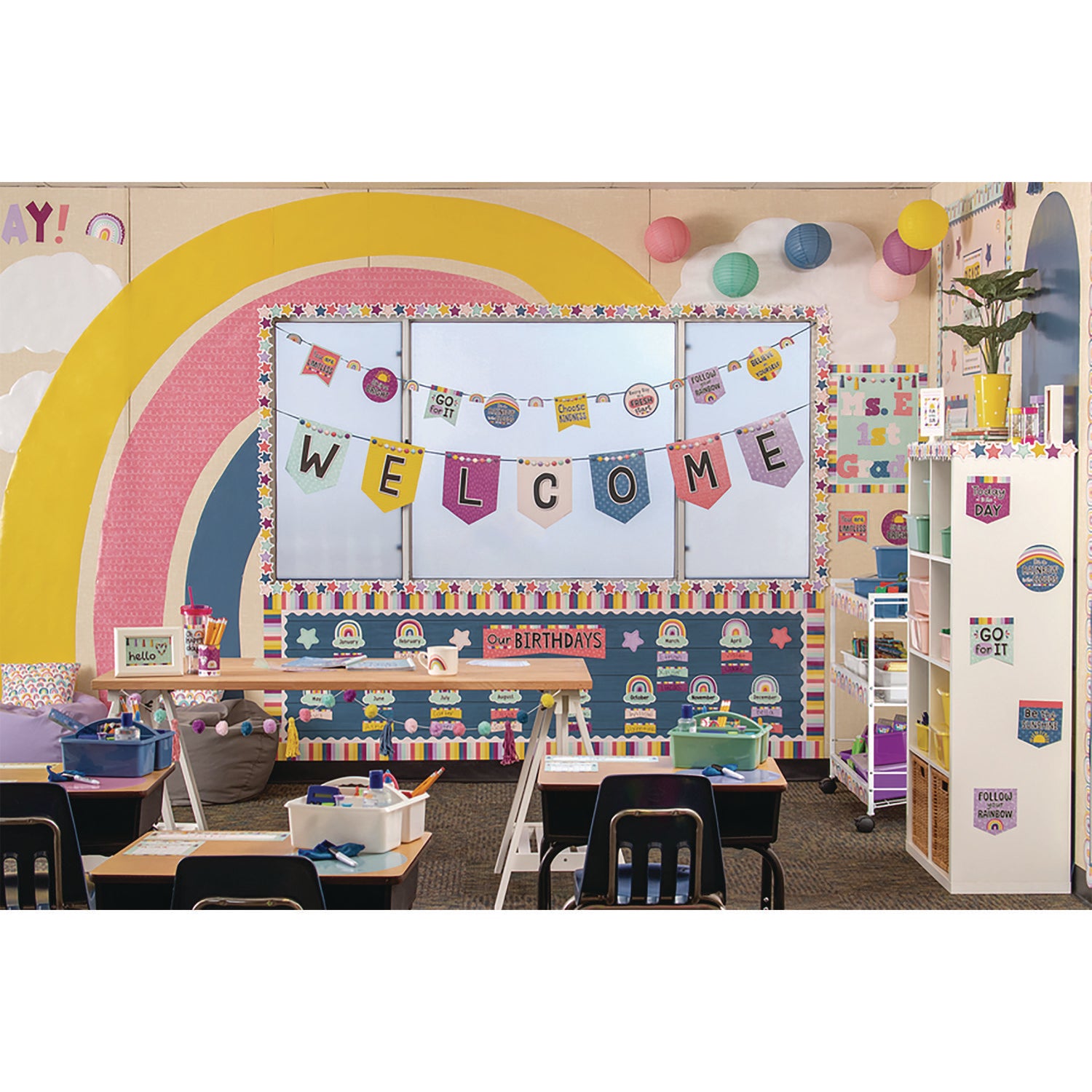 Teacher Created Resources Better Than Paper Bulletin Board Roll, 4 Ft X 12 Ft, Yellow Gold