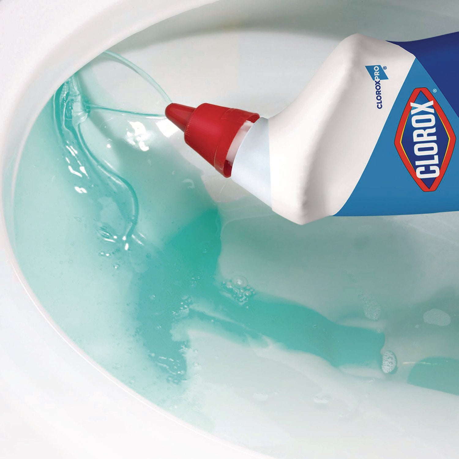 Clorox® Toilet Bowl Cleaner With Bleach, Fresh Scent, 24 Oz Bottle, 12/carton