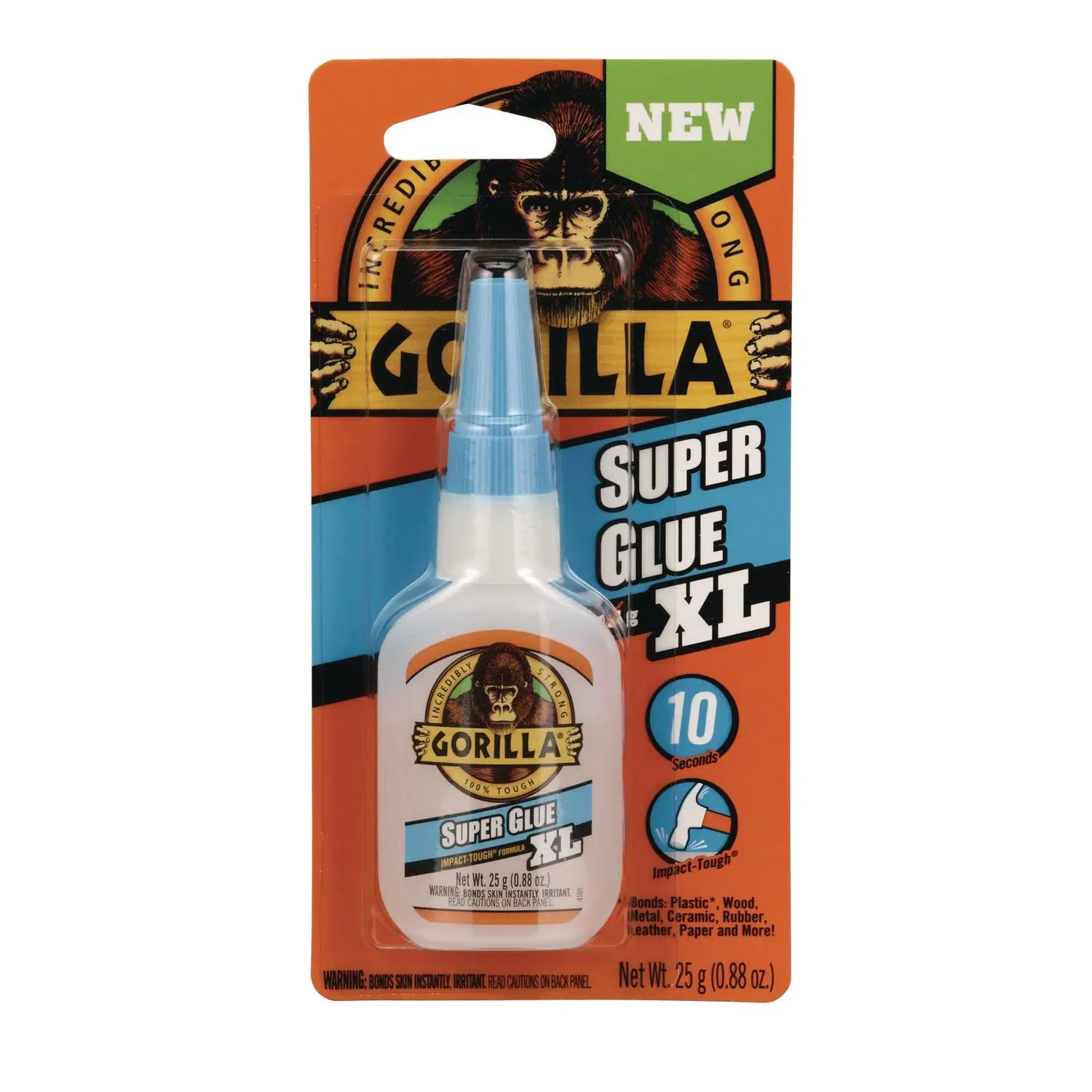 Super Glue, 0.88 oz, Dries Clear Gorilla® Flipcost