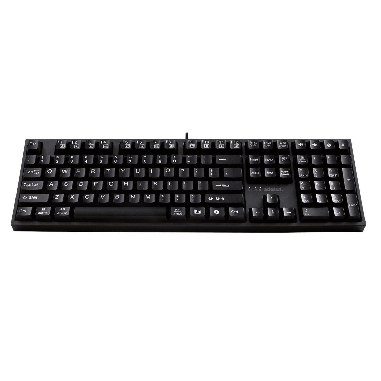 Adesso EasyTouch 670UB Keyboard, Black