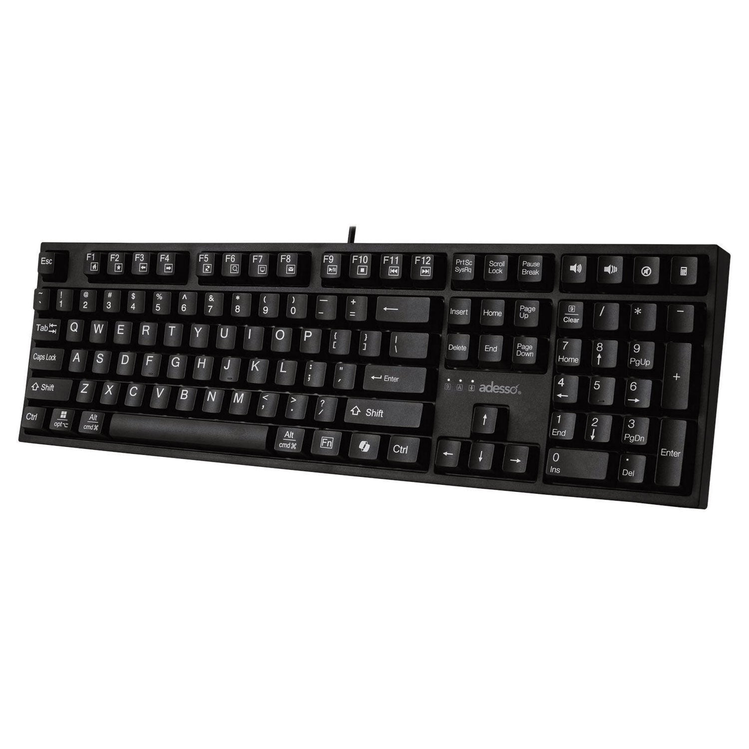 Adesso EasyTouch 670UB Keyboard, Black