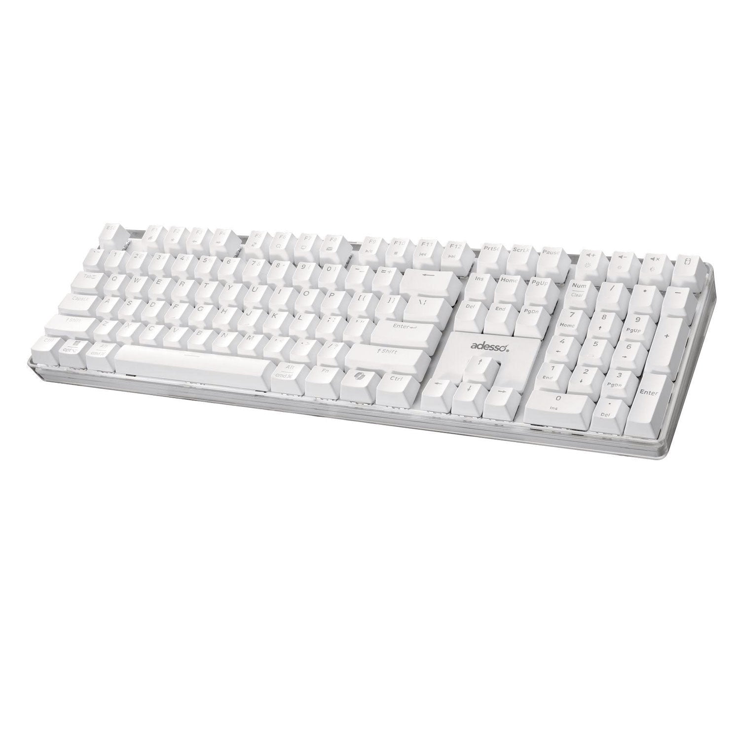 Adesso EasyTouch 680UW Keyboard, White
