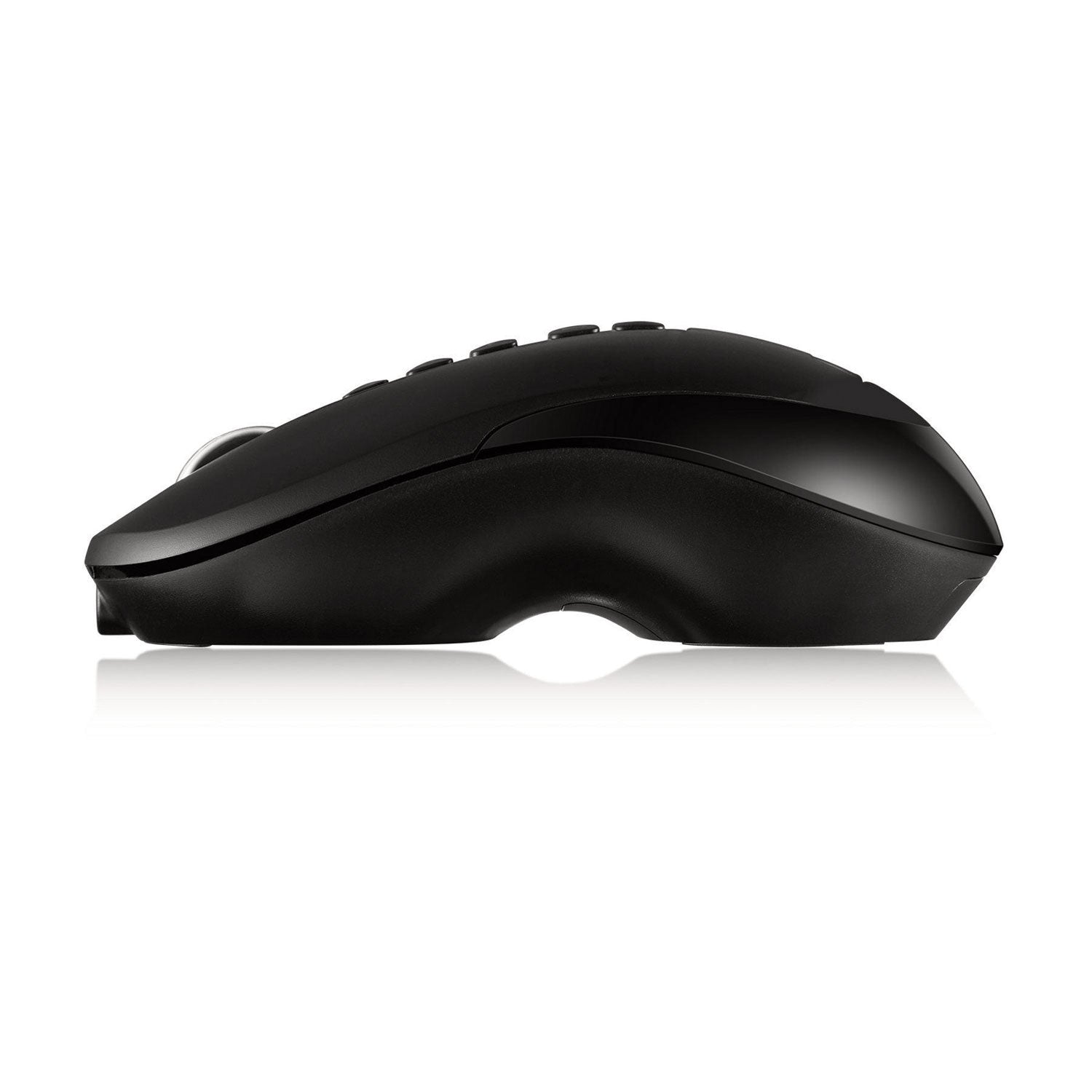 Adesso iMouse P40 Wireless Multifunctional Presenter Mouse, 2.4 GHz Frequency/100 ft Wireless Range, Left/Right, Black