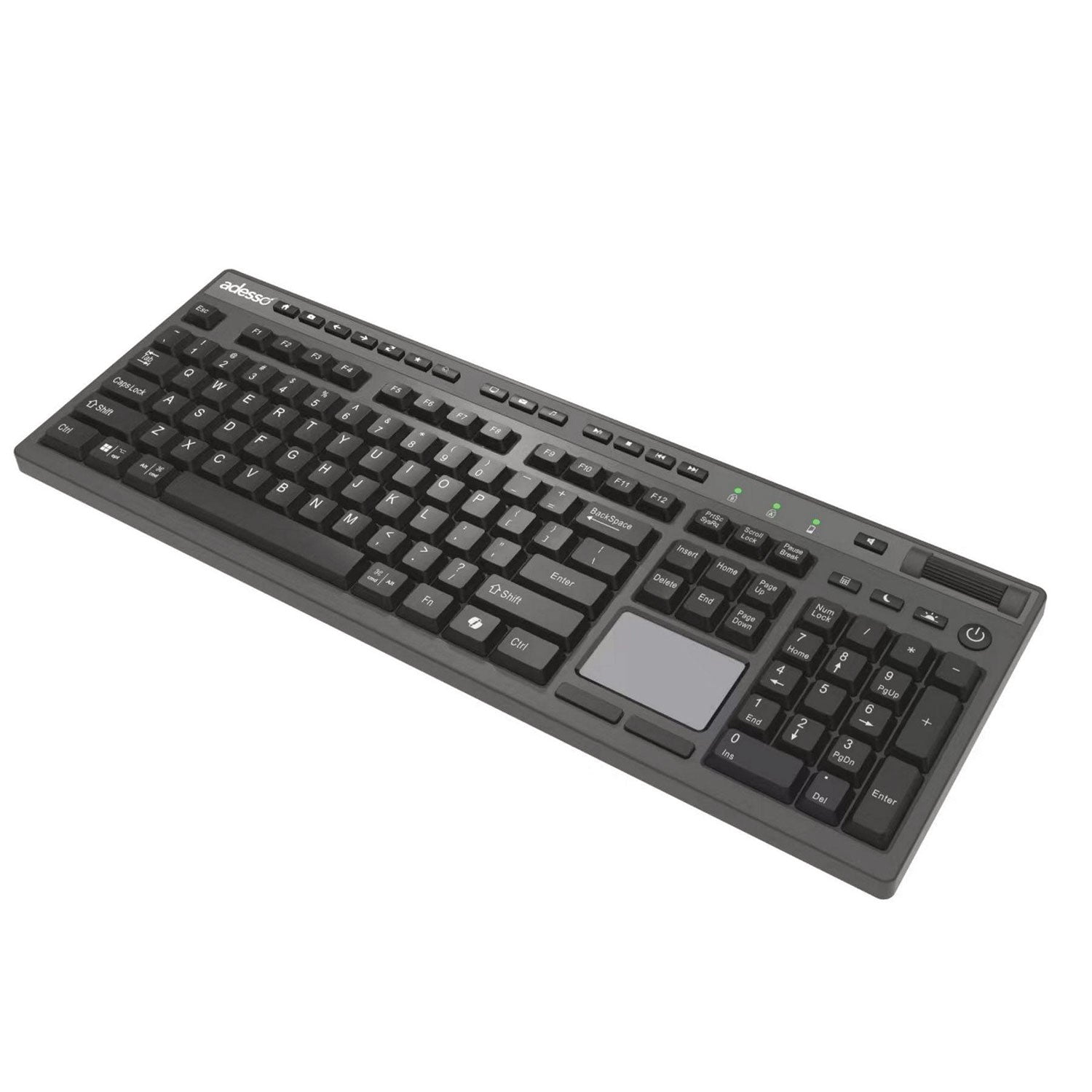 Adesso WKB-4450UB Keyboard, Black