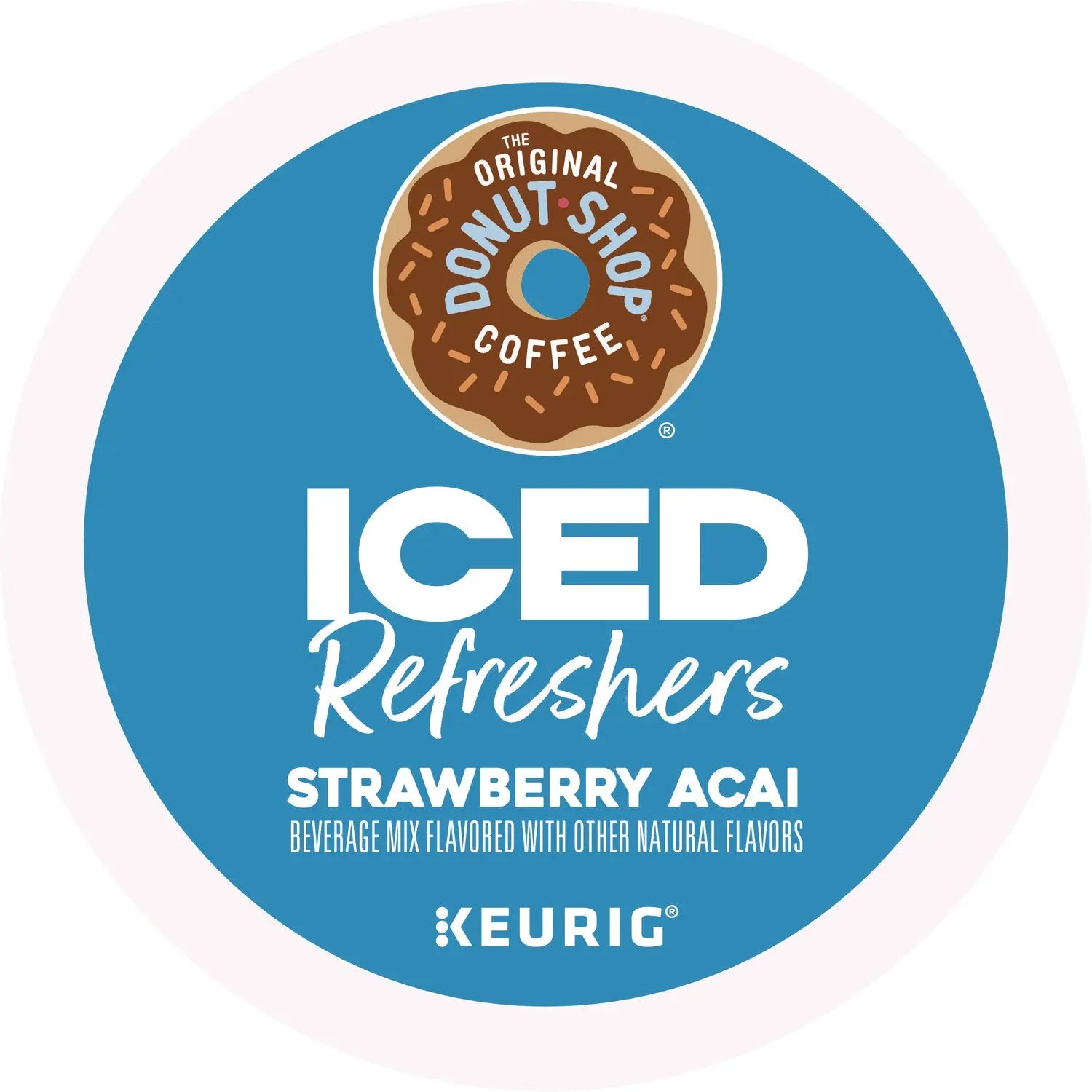 ICED Refreshers K-Cup Pods, Strawberry, 20/Box The Original Donut Shop® Flipcost