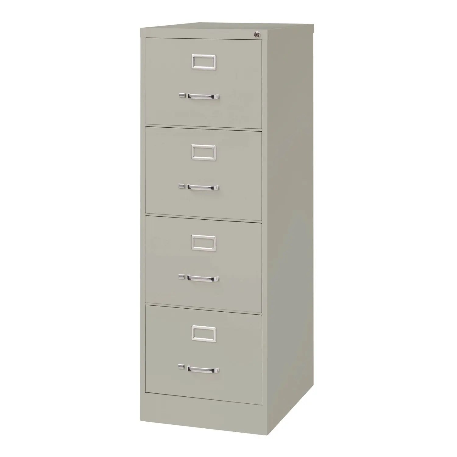 Economy Vertical File, 4 Legal-Size File Drawers, Light Gray, 18" x 25" x 52" Alera® Flipcost