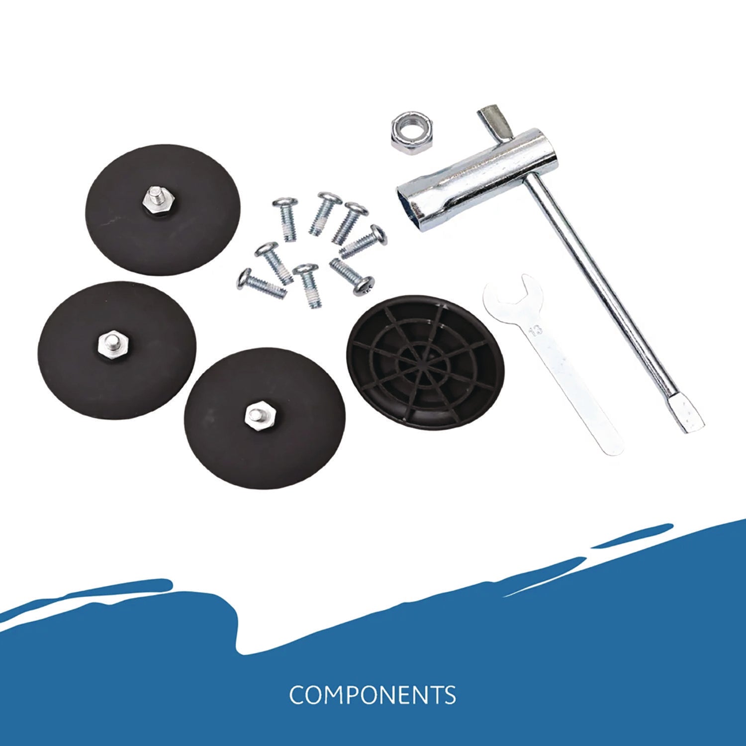 Iceberg CafeWorks Cafe-Height Table, Square, 36" x 36" x 30", Walnut/Silver