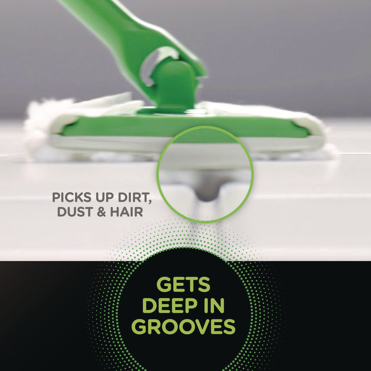 Swiffer® Heavy-Duty Dry Refill Cloths, 10.3 x 7.8, White, 20/Pack, 4 Packs/Carton