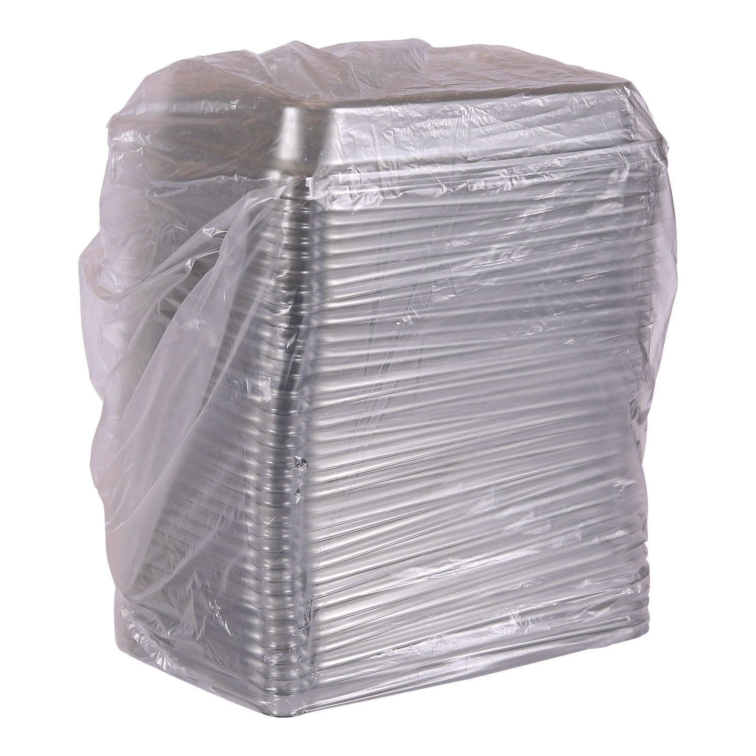 Eco-Products® Worldview 100% Recycled Content Lid, 10.82 x 10.71 x 1.83, Clear, Plastic, 200/Carton