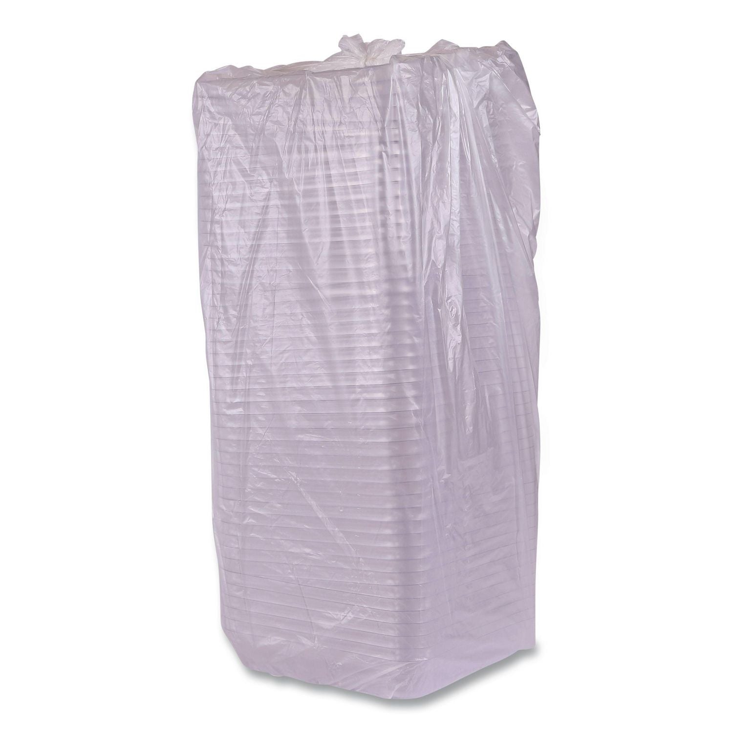 Eco-Products® Renewable and Compostable Lids, 8.8 x 8.8 x 1.64, Clear, Plastic, 200/Carton