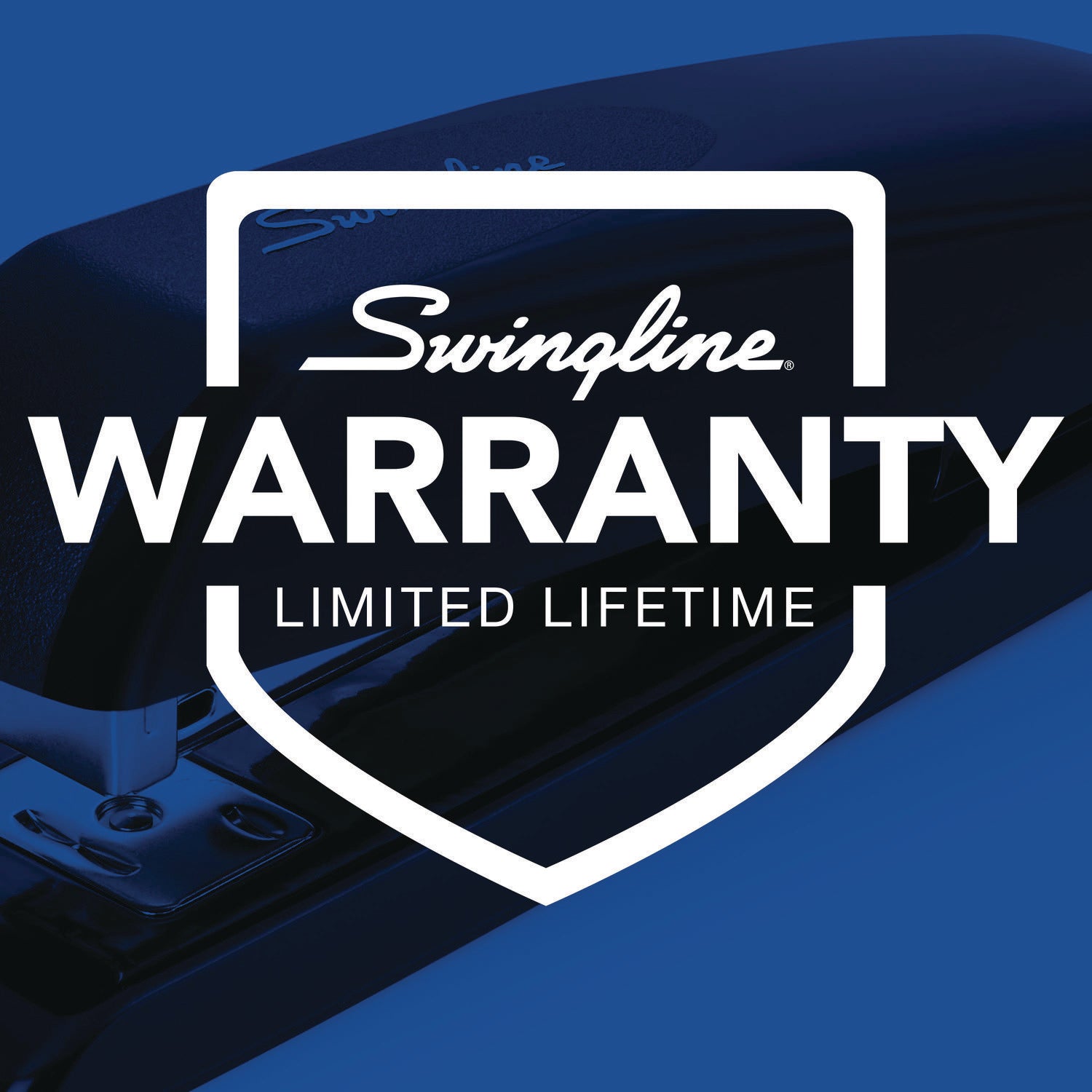 Swingline® Durable Full Strip Desk Stapler, 25-Sheet Capacity, Black