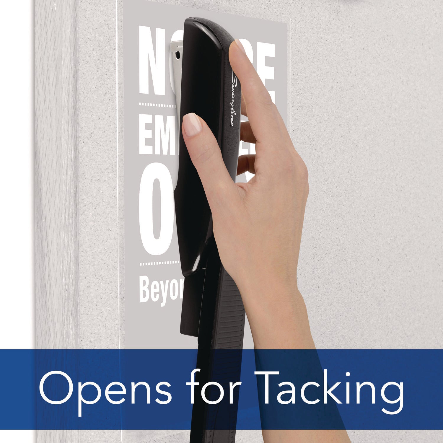 Swingline® Durable Full Strip Desk Stapler, 25-Sheet Capacity, Black