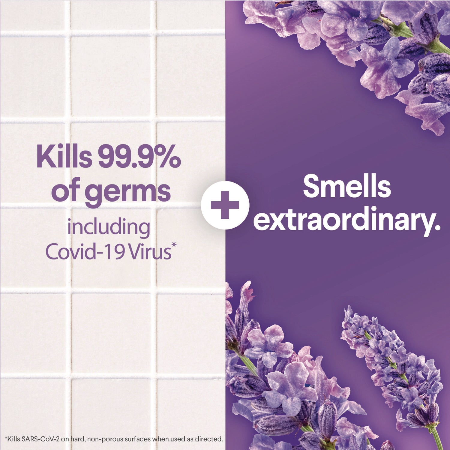 Clorox® Scentiva Disinfecting Multi-Surface Cleaner, Lavender and Jasmine, 32 oz Spray Bottle