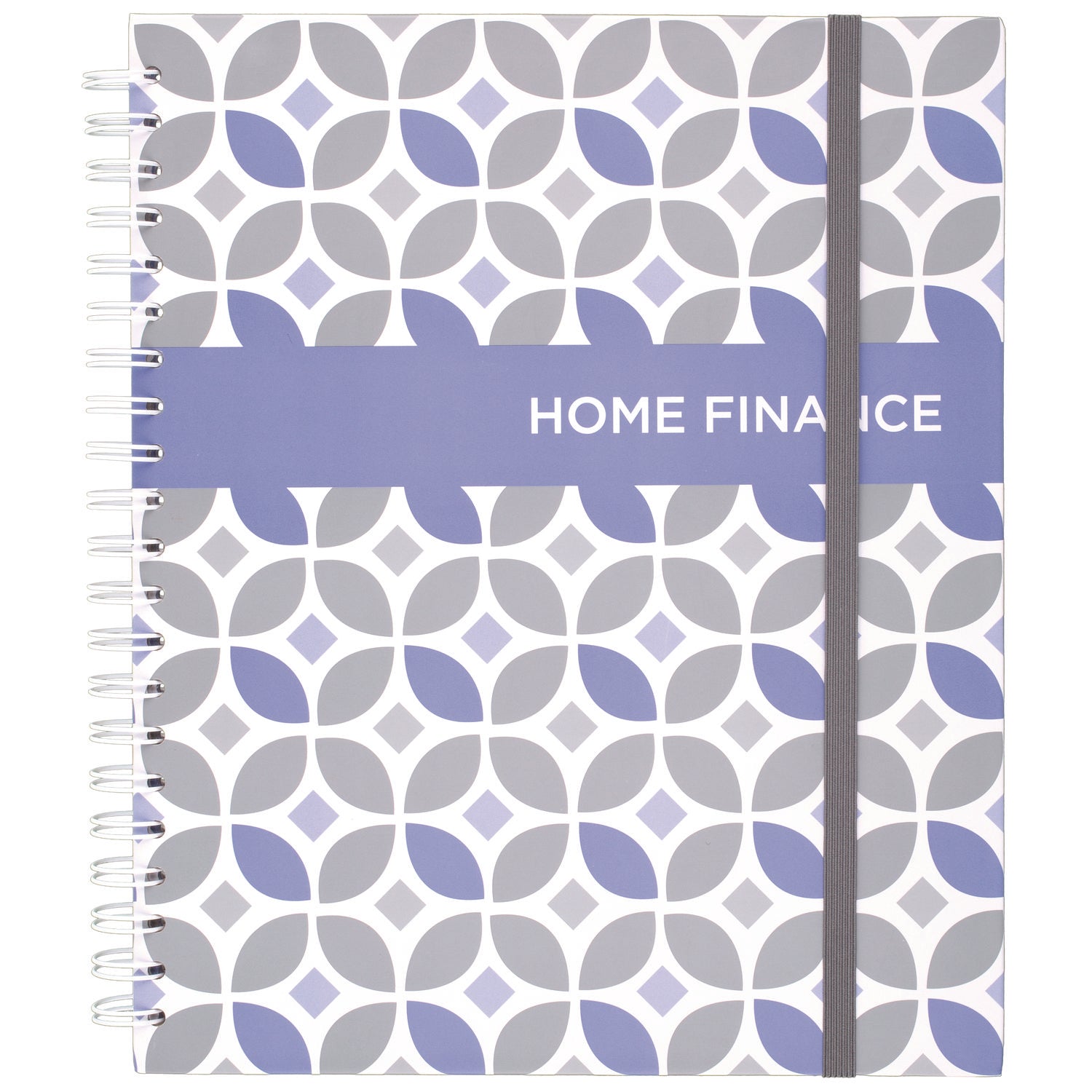 Monthly Home Finance Organizer, 5 Column Format, Black/Green/White Cover, 11 x 9 Sheets, 30 Sheets/Book