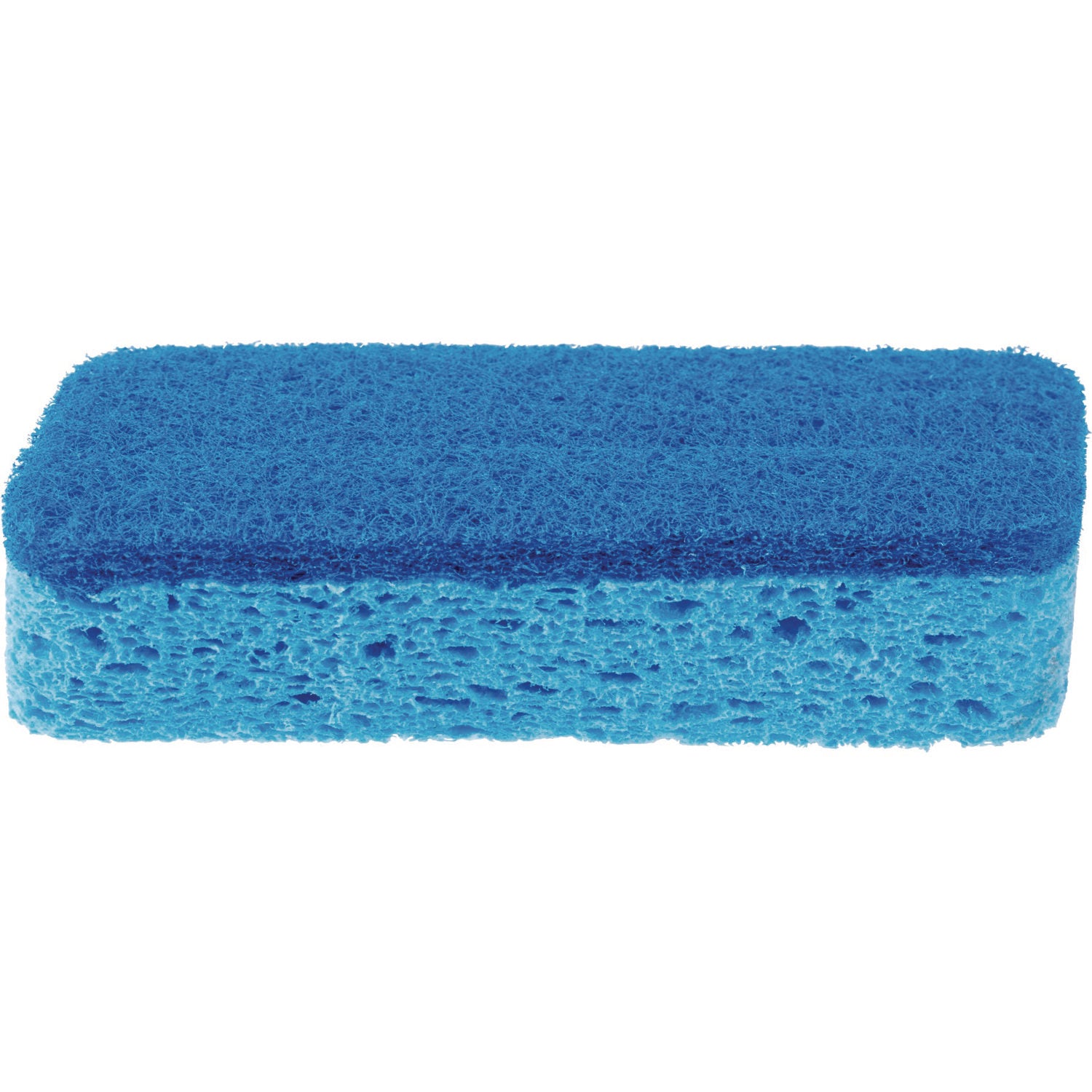 S.O.S.® All Surface Scrubber Sponge, 2.5 X 4.5, 0.9" Thick, Dark Blue, 12/carton