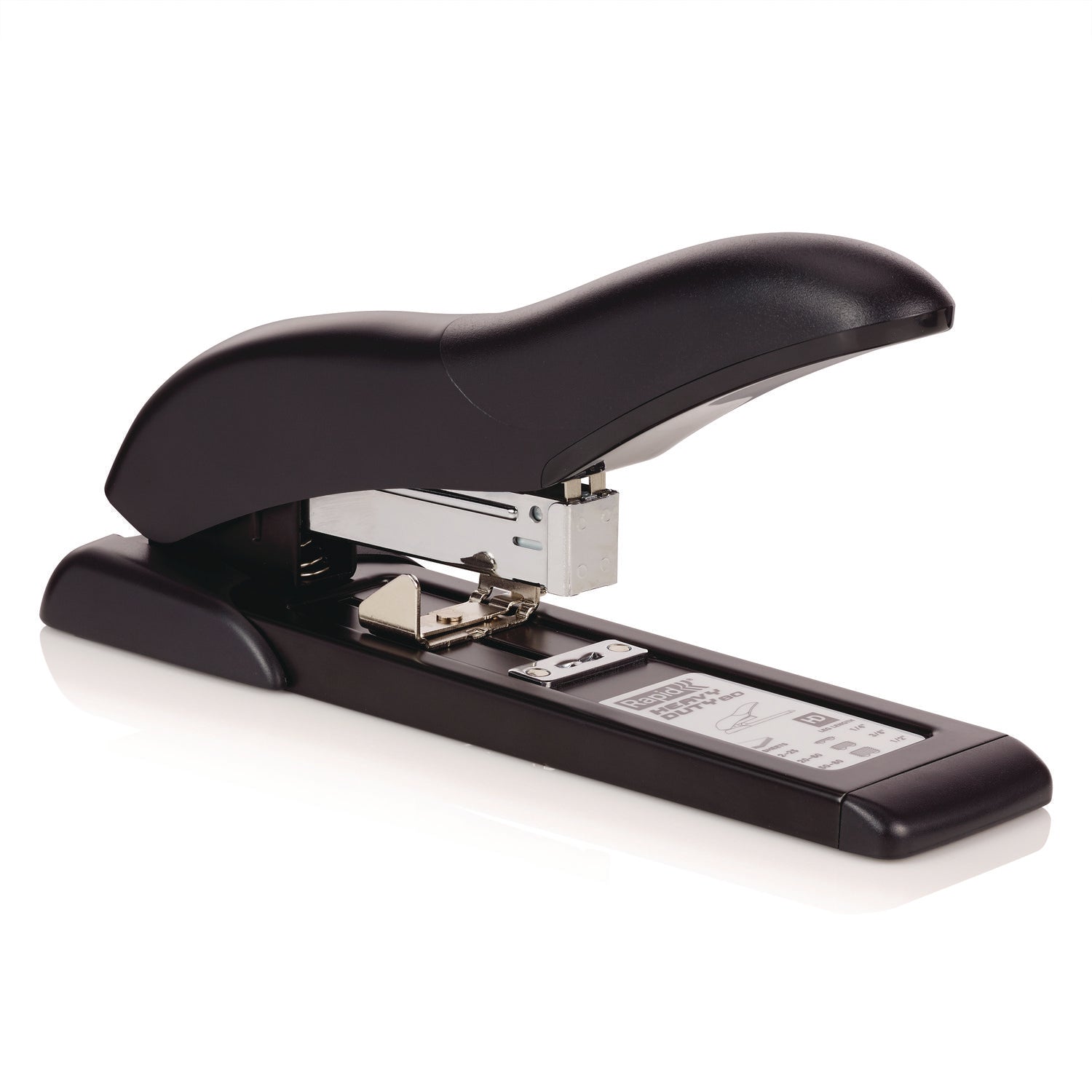 Rapid® Hd80 Personal Heavy Duty Stapler, 80-Sheet Capacity, Black