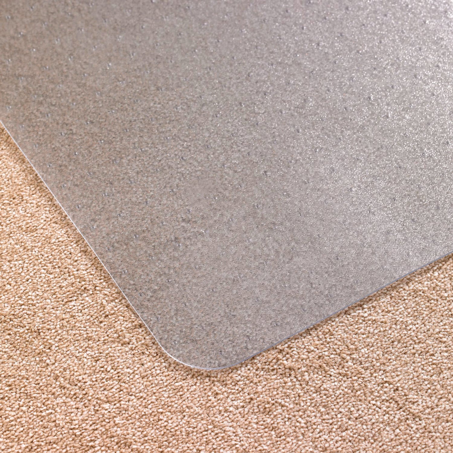 Floortex® Cleartex Advantagemat Phthalate Free PVC Chair Mat for Low Pile Carpets, 36" w x 48" l, Clear