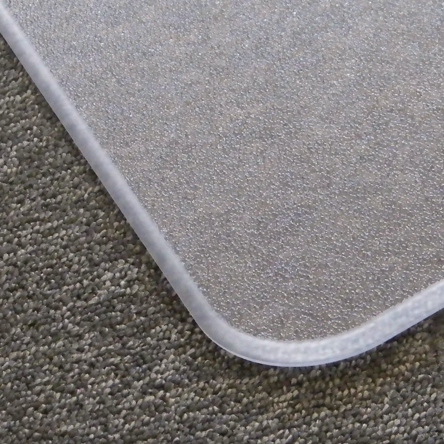 Floortex® Cleartex Megamat Heavy-Duty Polycarbonate Mat For Hard Floor/all Carpet, 46 X 60, Clear