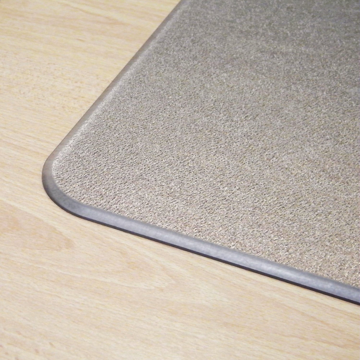 Floortex® Cleartex Megamat Heavy-Duty Polycarbonate Mat For Hard Floor/all Carpet, 46 X 60, Clear