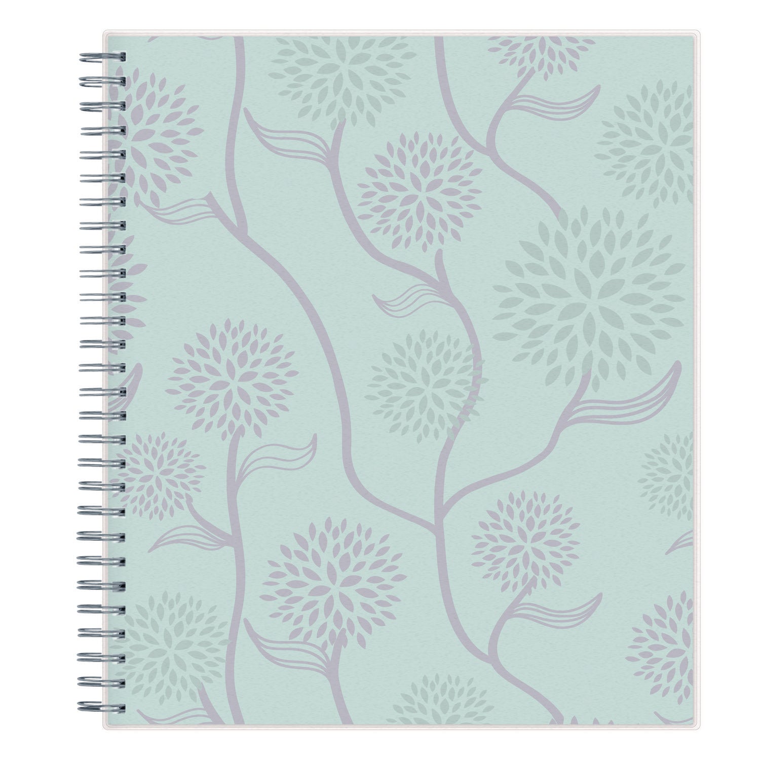 Blue Sky® Rue Du Flore Monthly Planner, Floral Artwork, 10 x 8, Jade/Lavender Cover, 12-Month (Jan to Dec): 2025