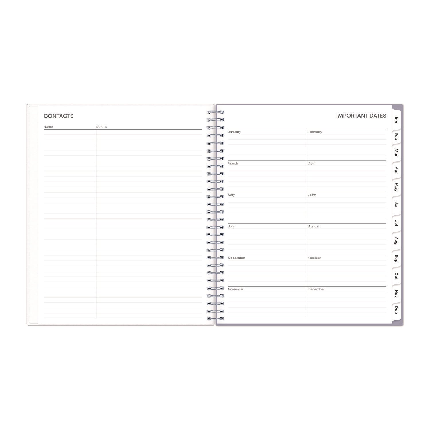 Blue Sky® Rue Du Flore Monthly Planner, Floral Artwork, 10 x 8, Jade/Lavender Cover, 12-Month (Jan to Dec): 2025