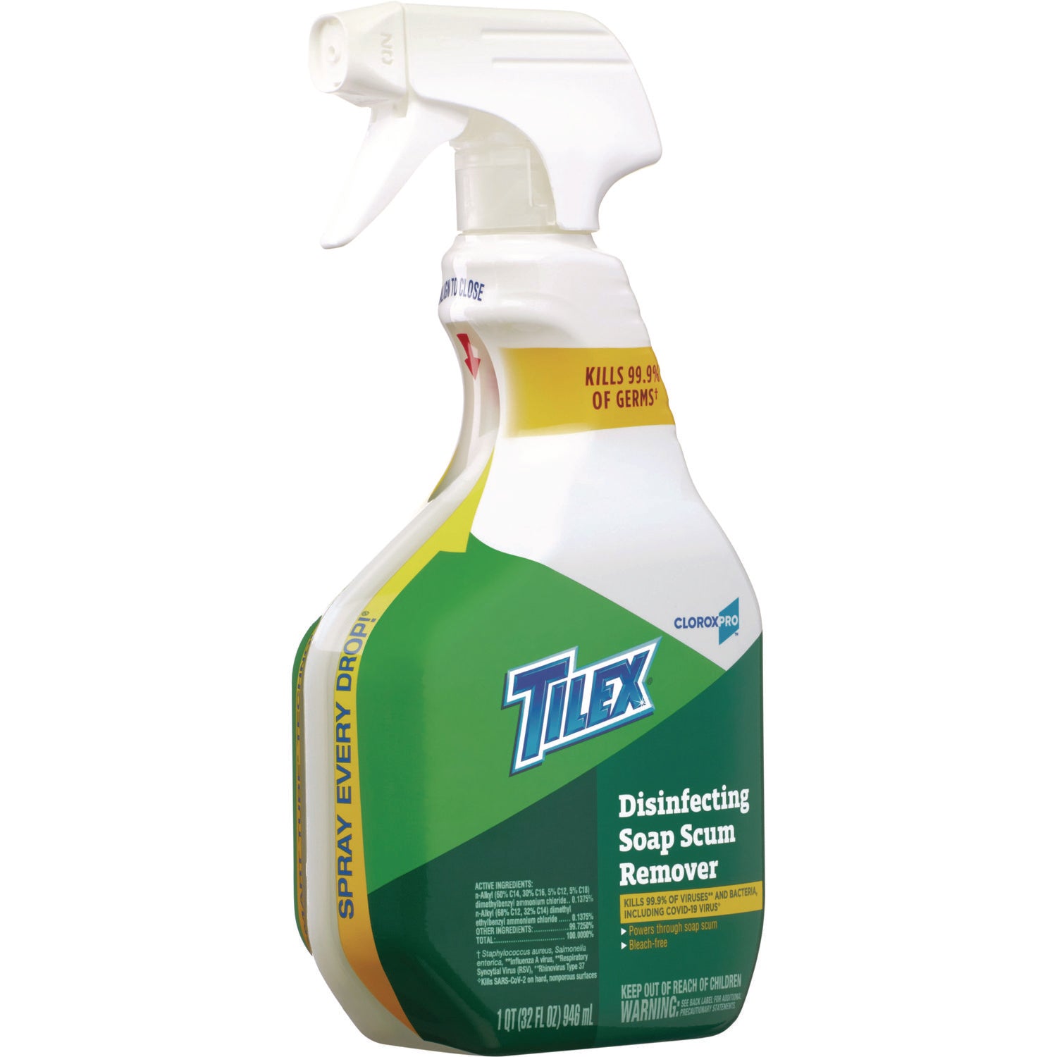 Tilex® CloroxPro Disinfecting Soap Scum Remover Spray, 32 oz Smart Tube Spray