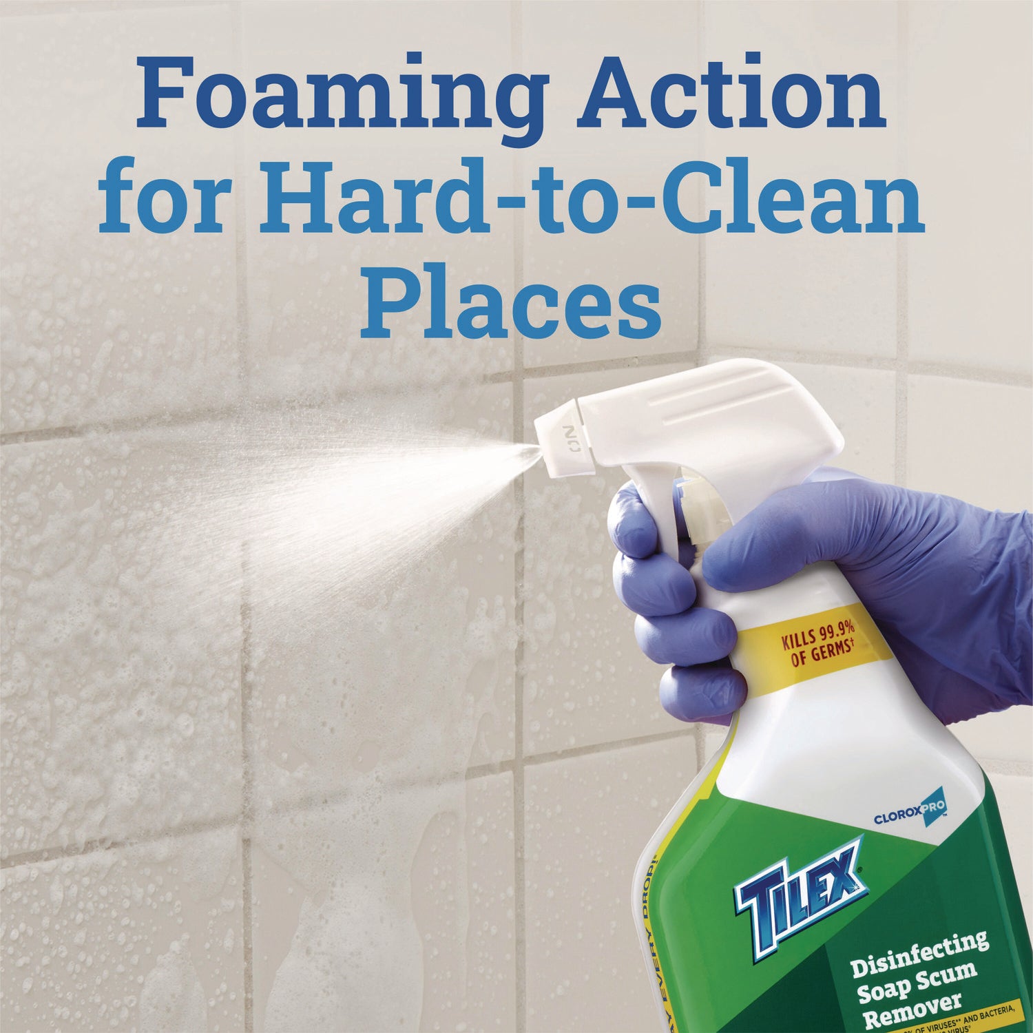 Tilex® CloroxPro Disinfecting Soap Scum Remover Spray, 32 oz Smart Tube Spray