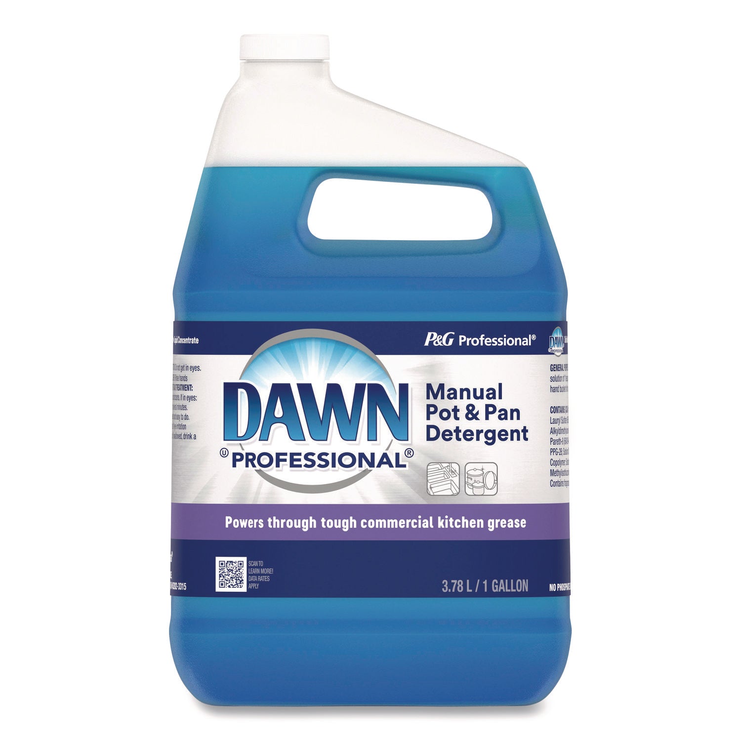 Dawn® Professional Manual Pot/pan Dish Detergent, Original, 4/carton