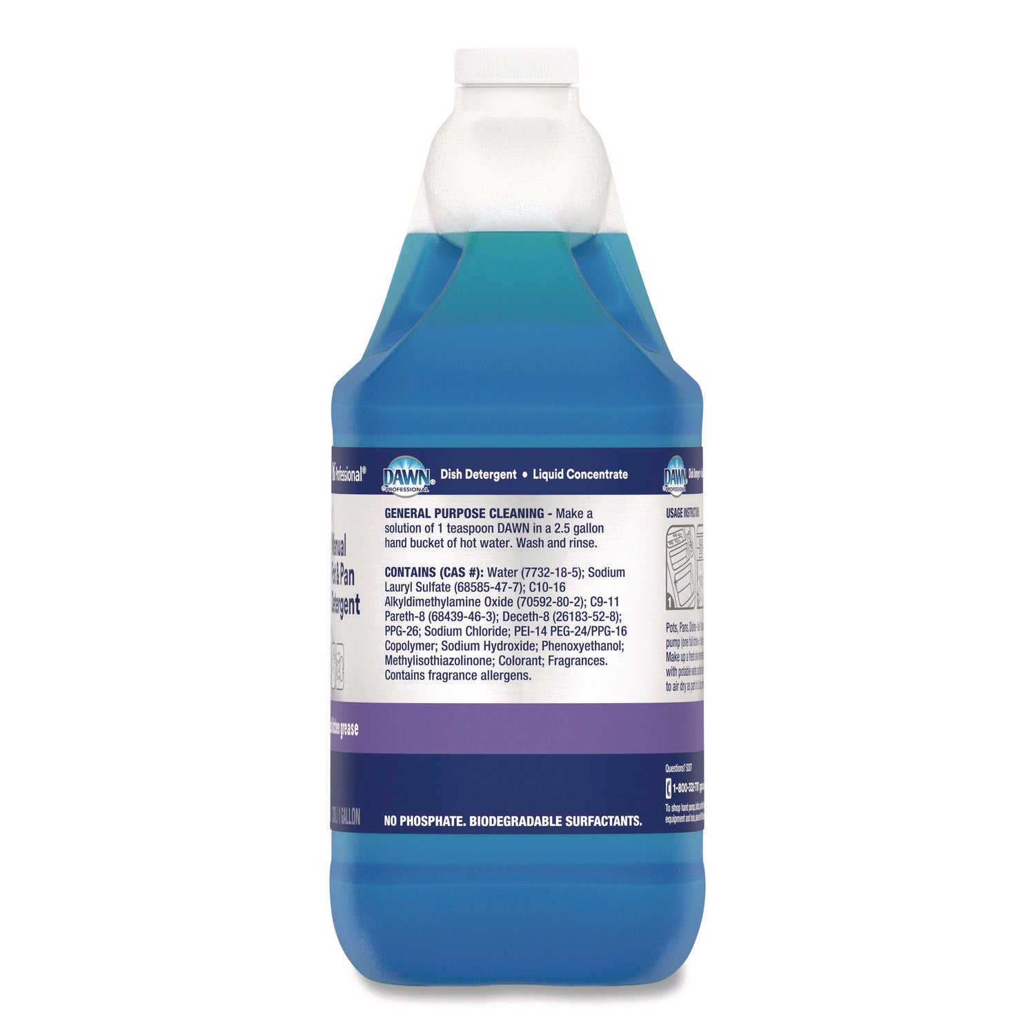 Dawn® Professional Manual Pot/pan Dish Detergent, Original, 4/carton