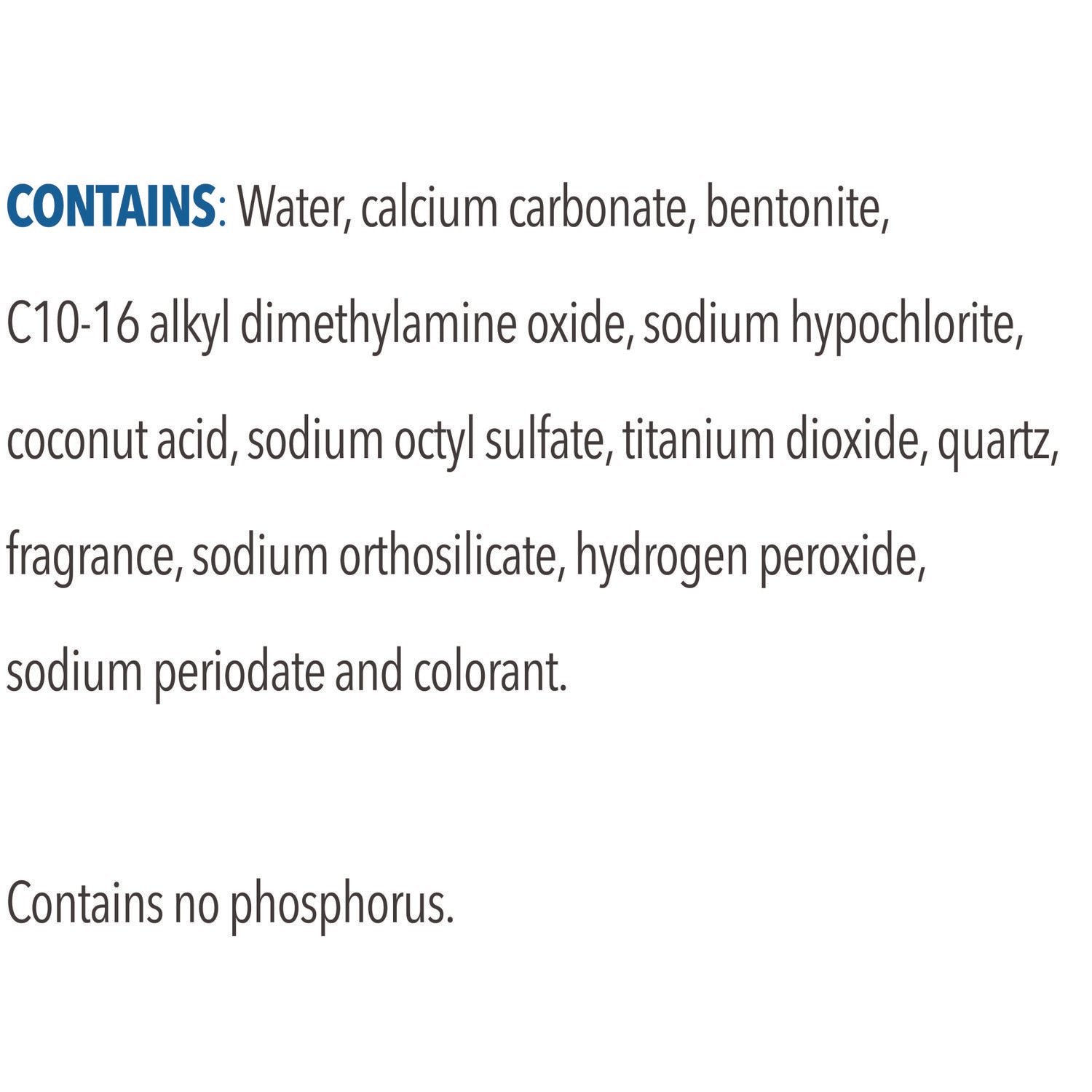 Clorox® Bleach Cream Cleanser, Fresh Scent, 32 Oz Bottle, 8/carton