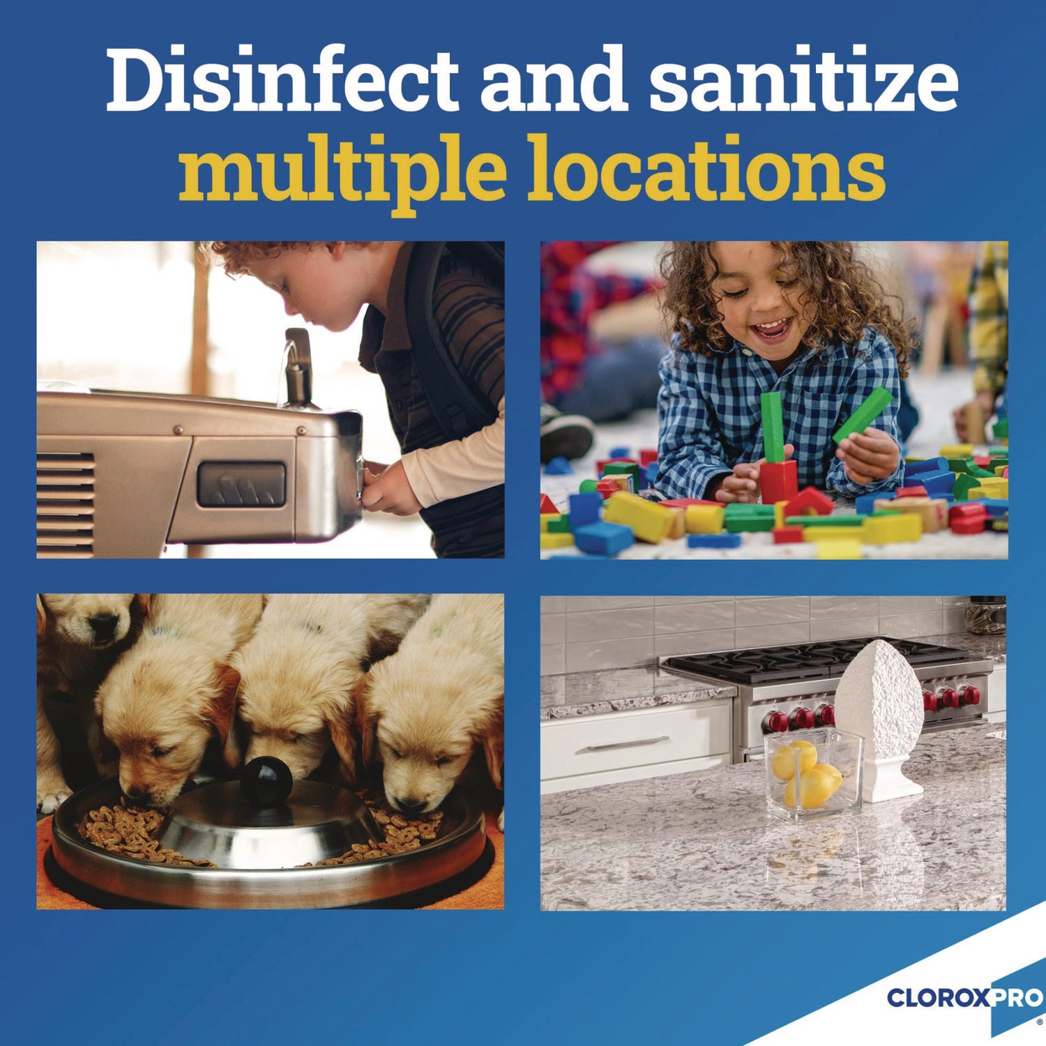 Clorox® Anywhere Daily Disinfectant and Sanitizer, 128 oz Bottle, 4/Carton