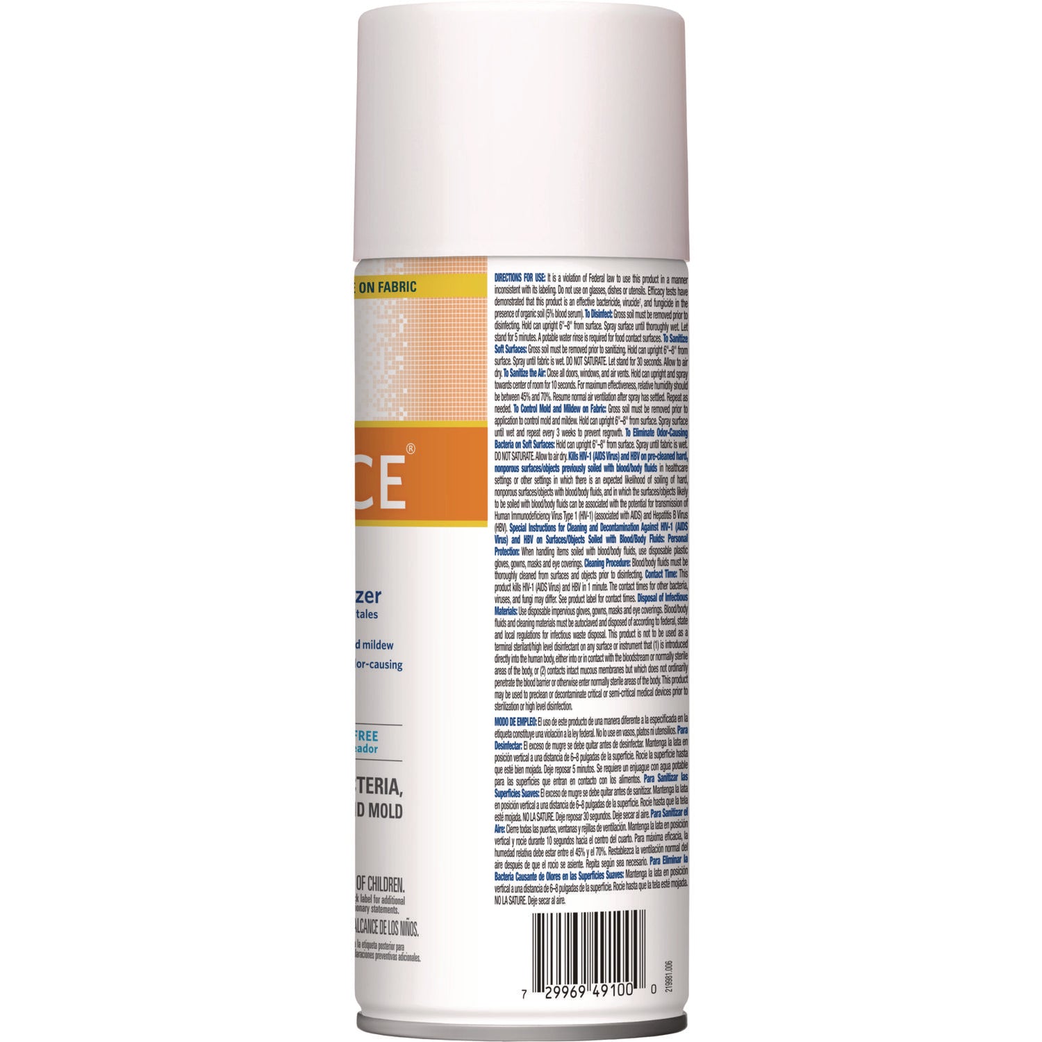 Clorox Healthcare® Citrace Hospital Disinfectant and Sanitizer, Citrus, 14 oz Aerosol Spray, 12/Carton