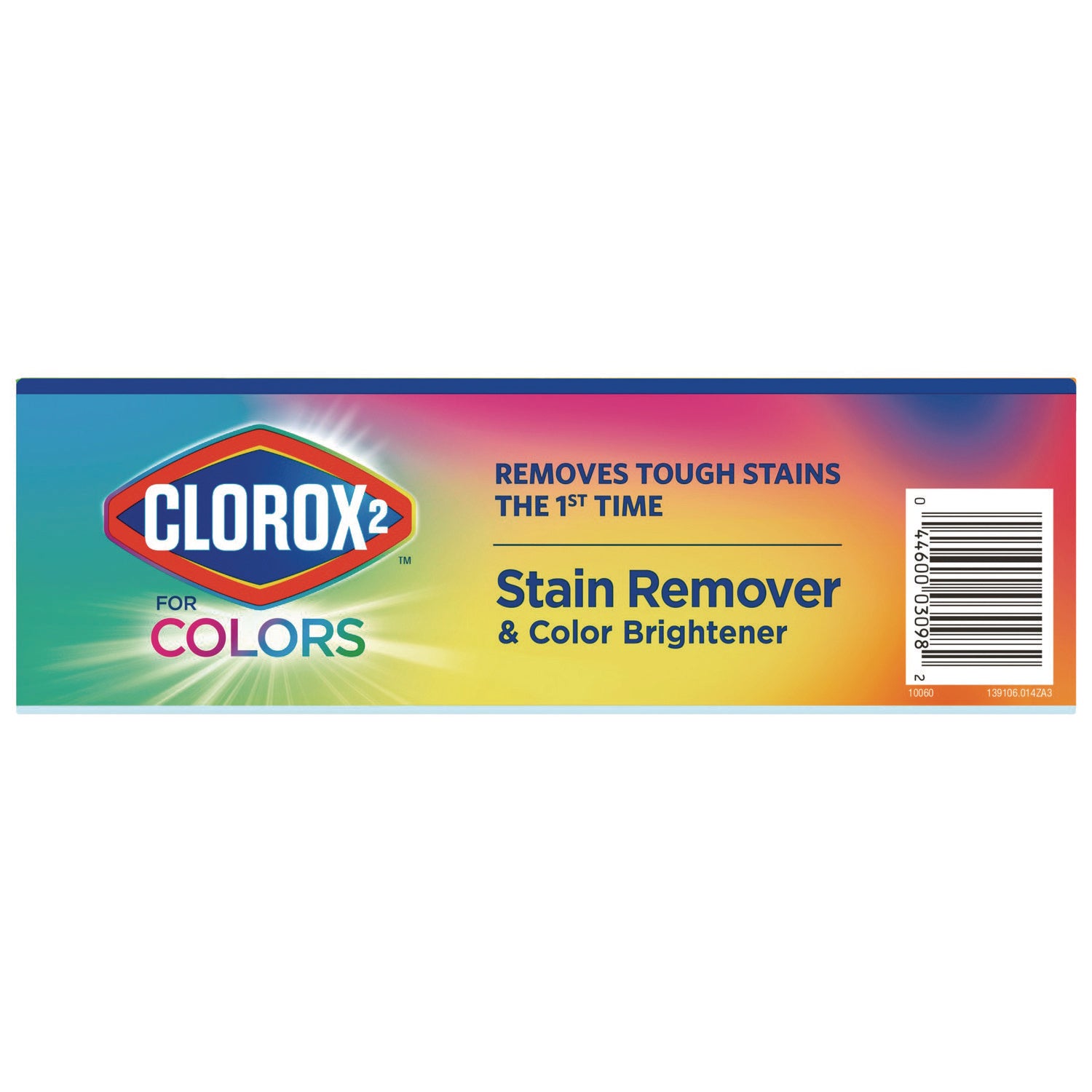 Clorox 2® Stain Remover and Color Brightener Powder, Original, 49.2 oz Box, 4/Carton