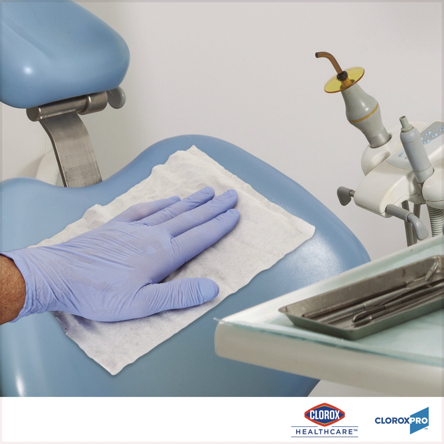 Clorox Healthcare® Hydrogen Peroxide Cleaner Disinfectant Wipes, 9 x 6.75, Unscented, White, 95/Canister, 6 Canisters/Carton