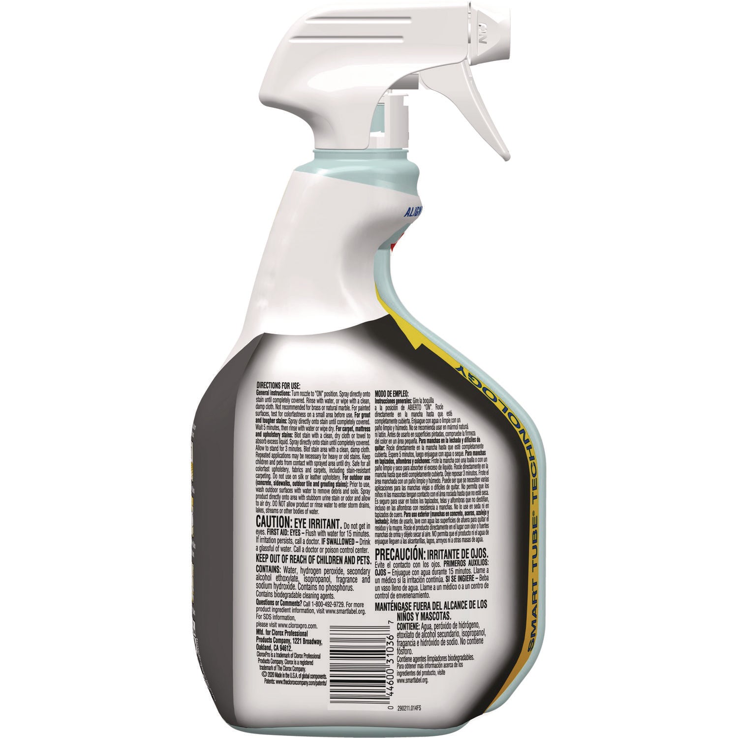 Clorox® CloroxPro Urine Remover for Stains and Odors, 32 oz Spray Bottle, 9/Carton