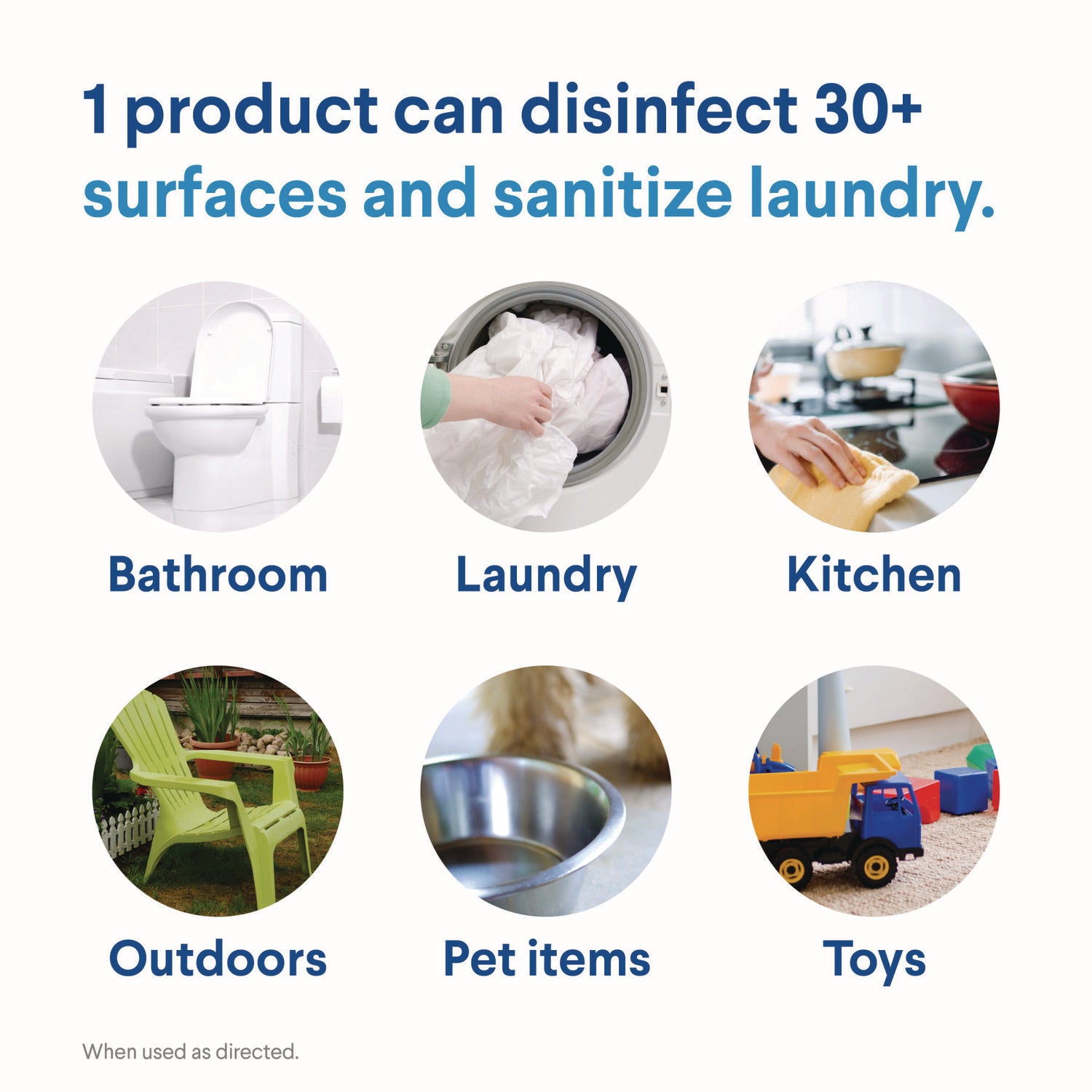 Clorox® Concentrated Regular Disinfecting Bleach, 43 oz Bottle, 6/Carton