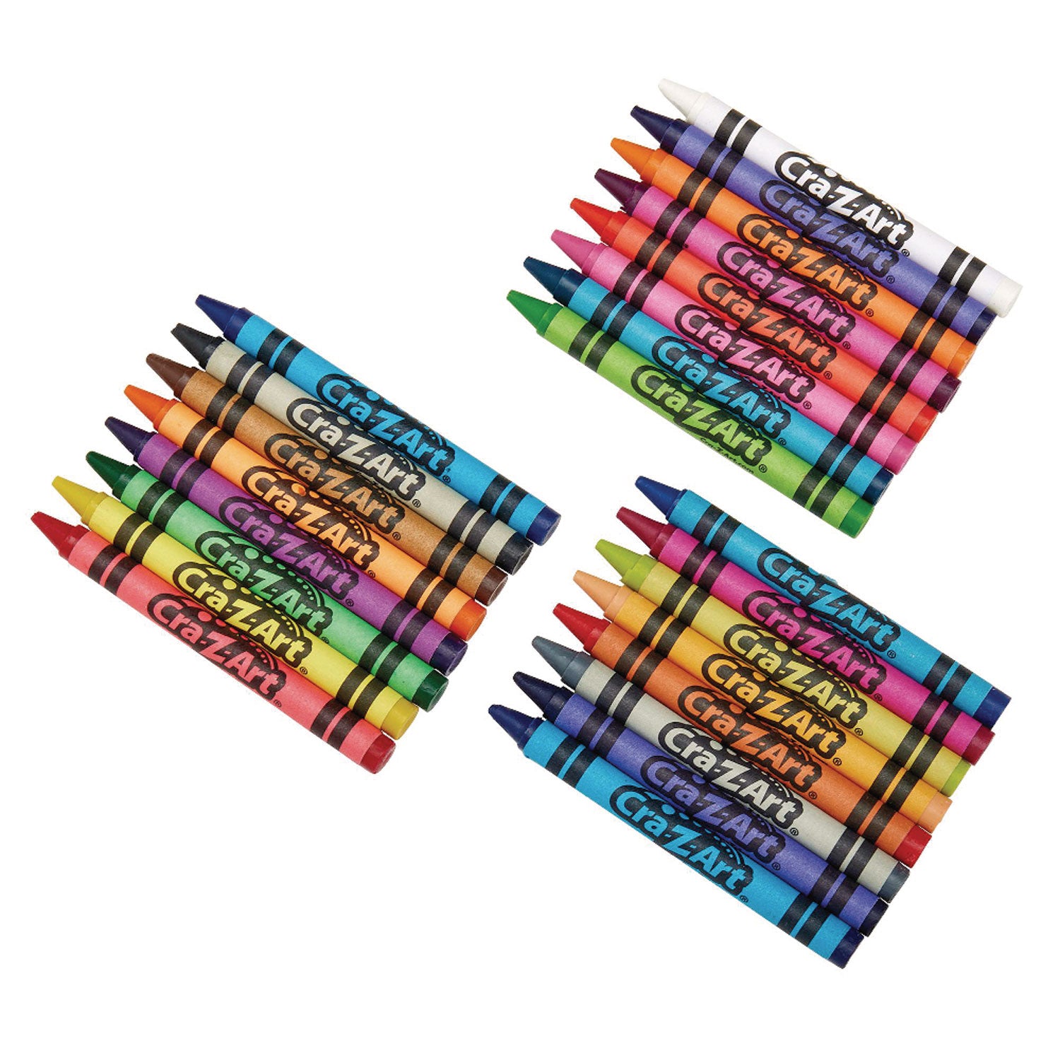 Cra-Z-Art® School Quality Crayon, Assorted Colors, 24/box