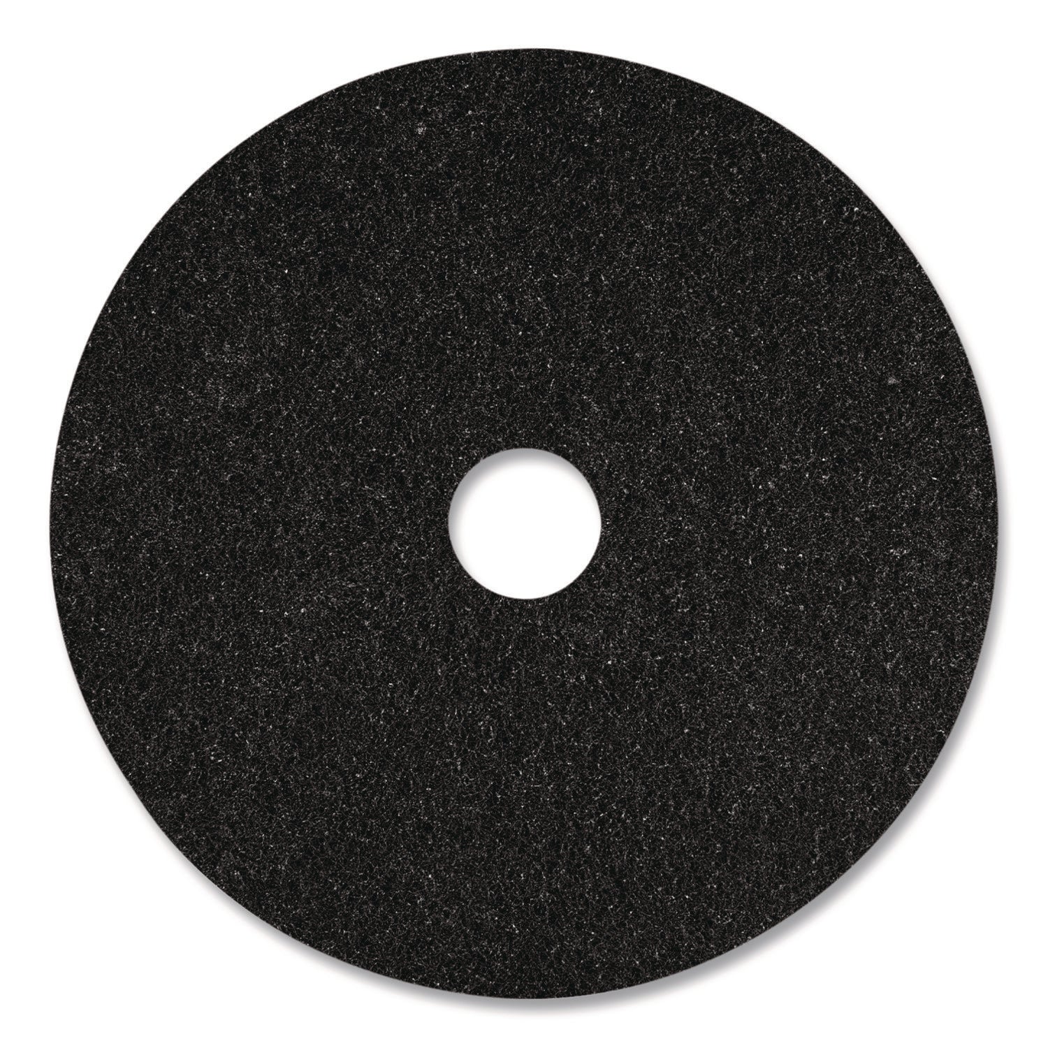 Americo® Stripping Pads, 15" Diameter, Black, 5/Carton