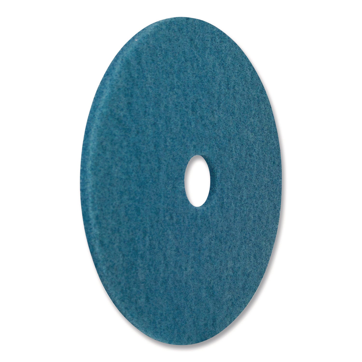 Americo® Blue Cleaner Pad, 16" Diameter, Blue, 5/Carton