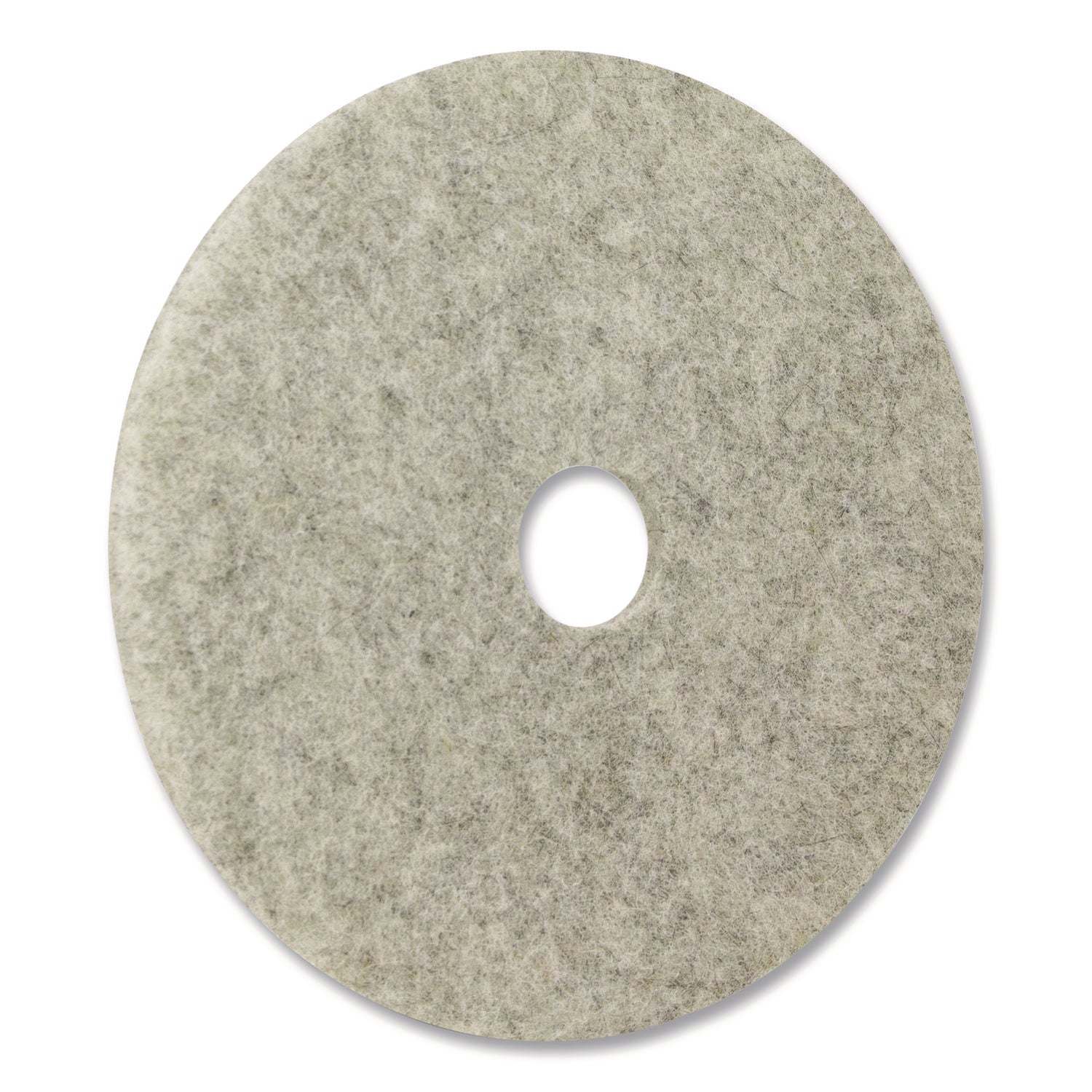 Americo® Combo Burnishing Pads, 28" Diameter, Gray, 5/Carton