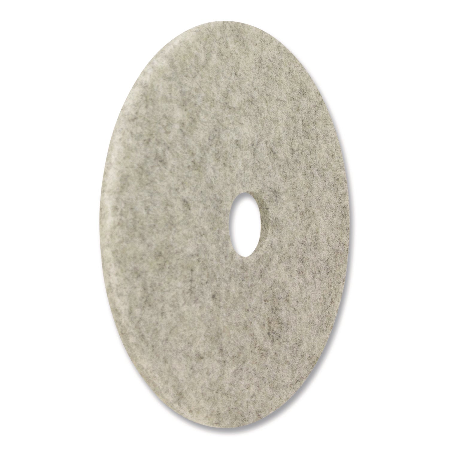 Americo® Combo Burnishing Pads, 28" Diameter, Gray, 5/Carton