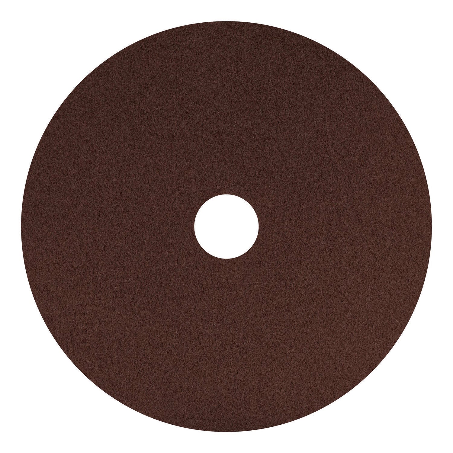 Americo® EcoPrep EPP Specialty Pads, 15" Diameter, Maroon, 10/Carton